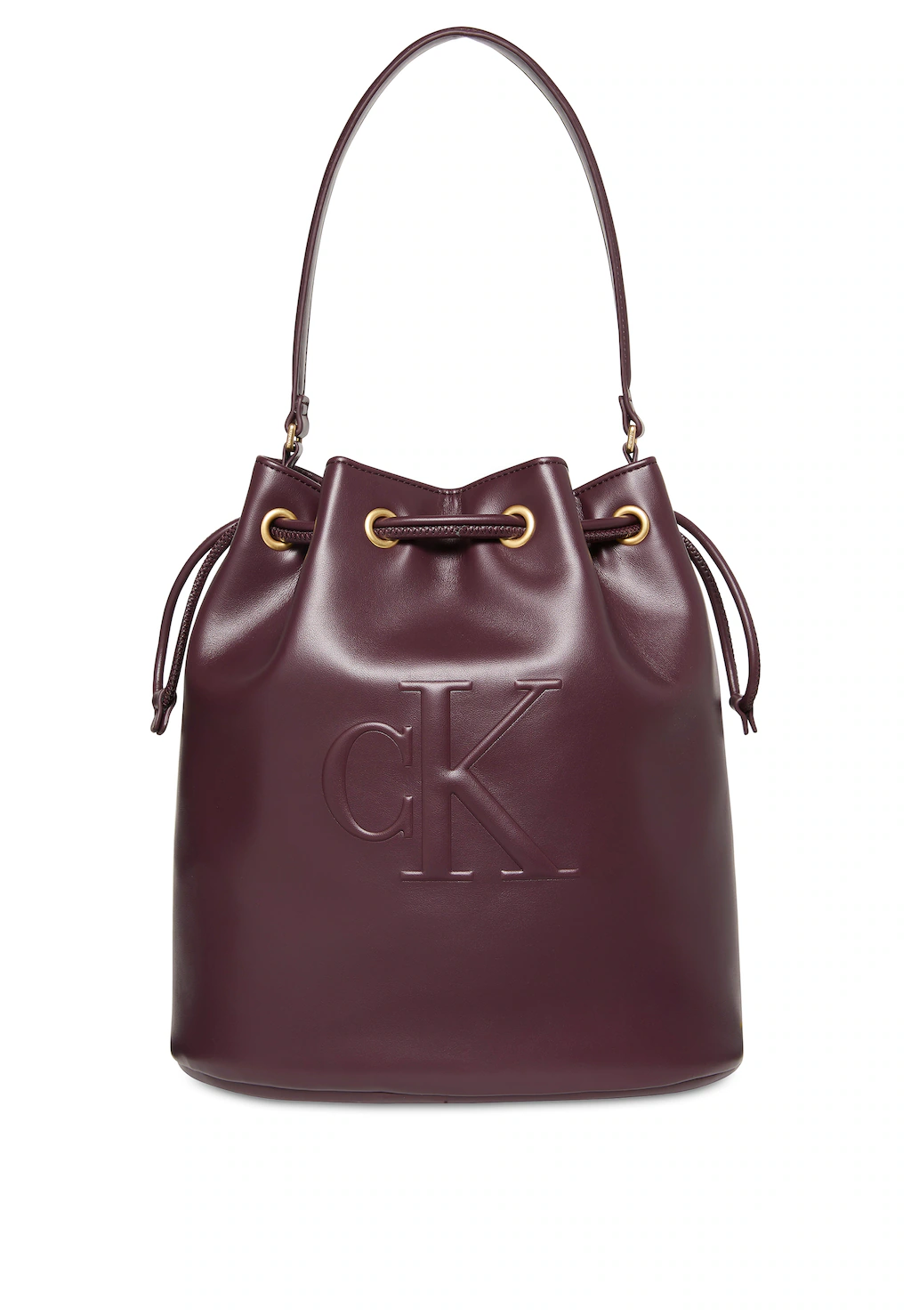 Calvin Klein Beuteltasche "RAISED CK LARGE BUCKET BAG", Henkeltasche, Damen günstig online kaufen