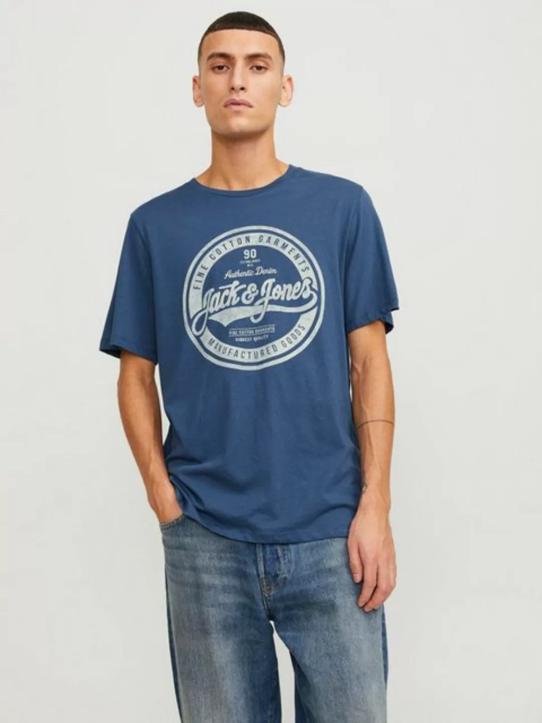 Jack & Jones Rundhalsshirt JJEJEANS TEE SS O-NECK NOOS 23/24 günstig online kaufen