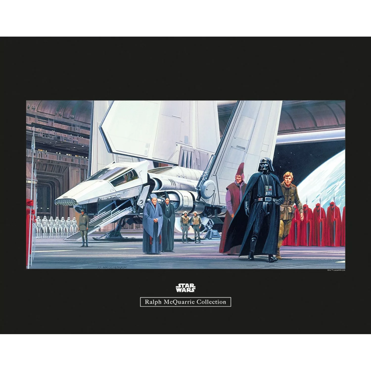 Komar Wandbild Star Wars Dock 50 x 40 cm günstig online kaufen