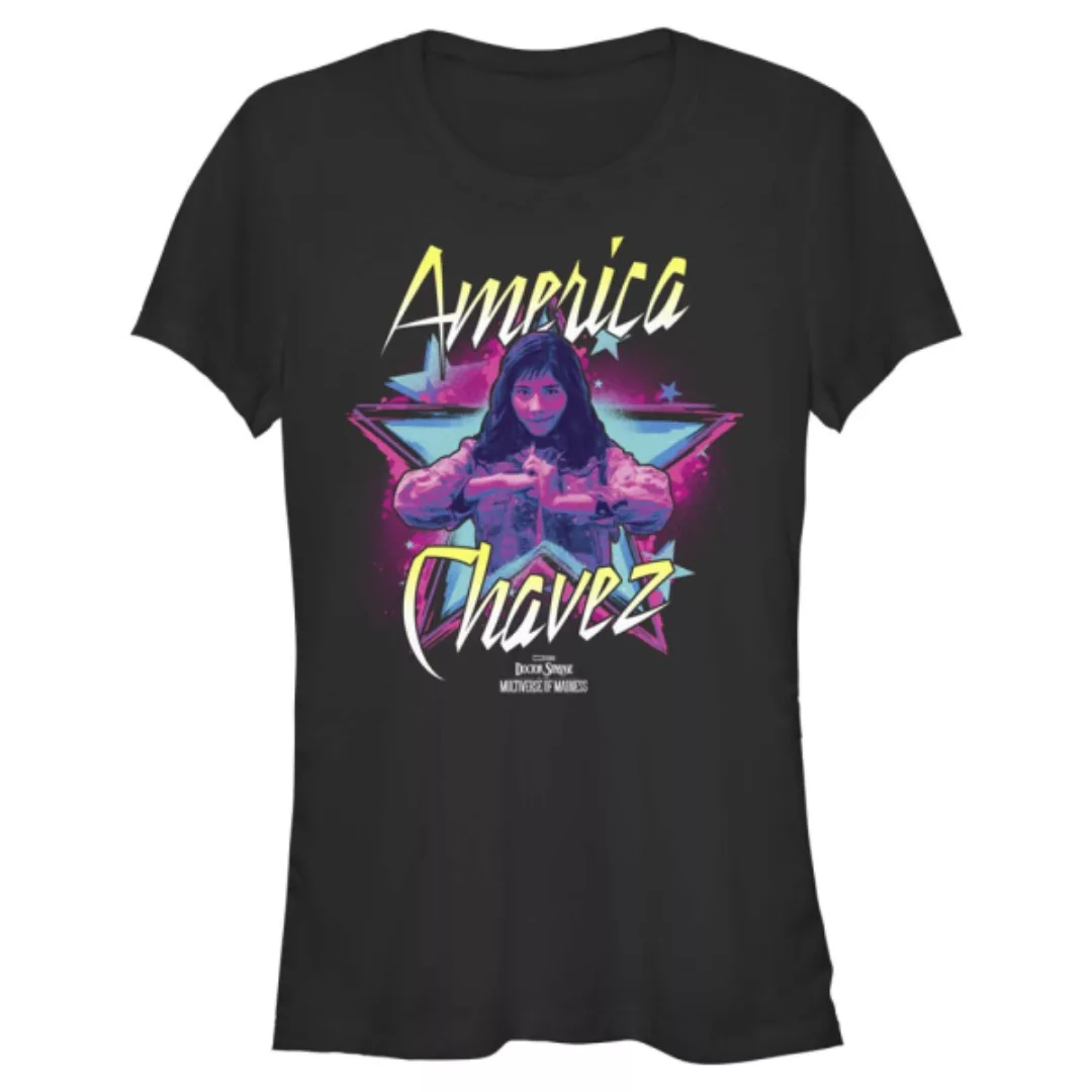 Marvel - Doctor Strange - America Chavez Chavez Star - Frauen T-Shirt günstig online kaufen