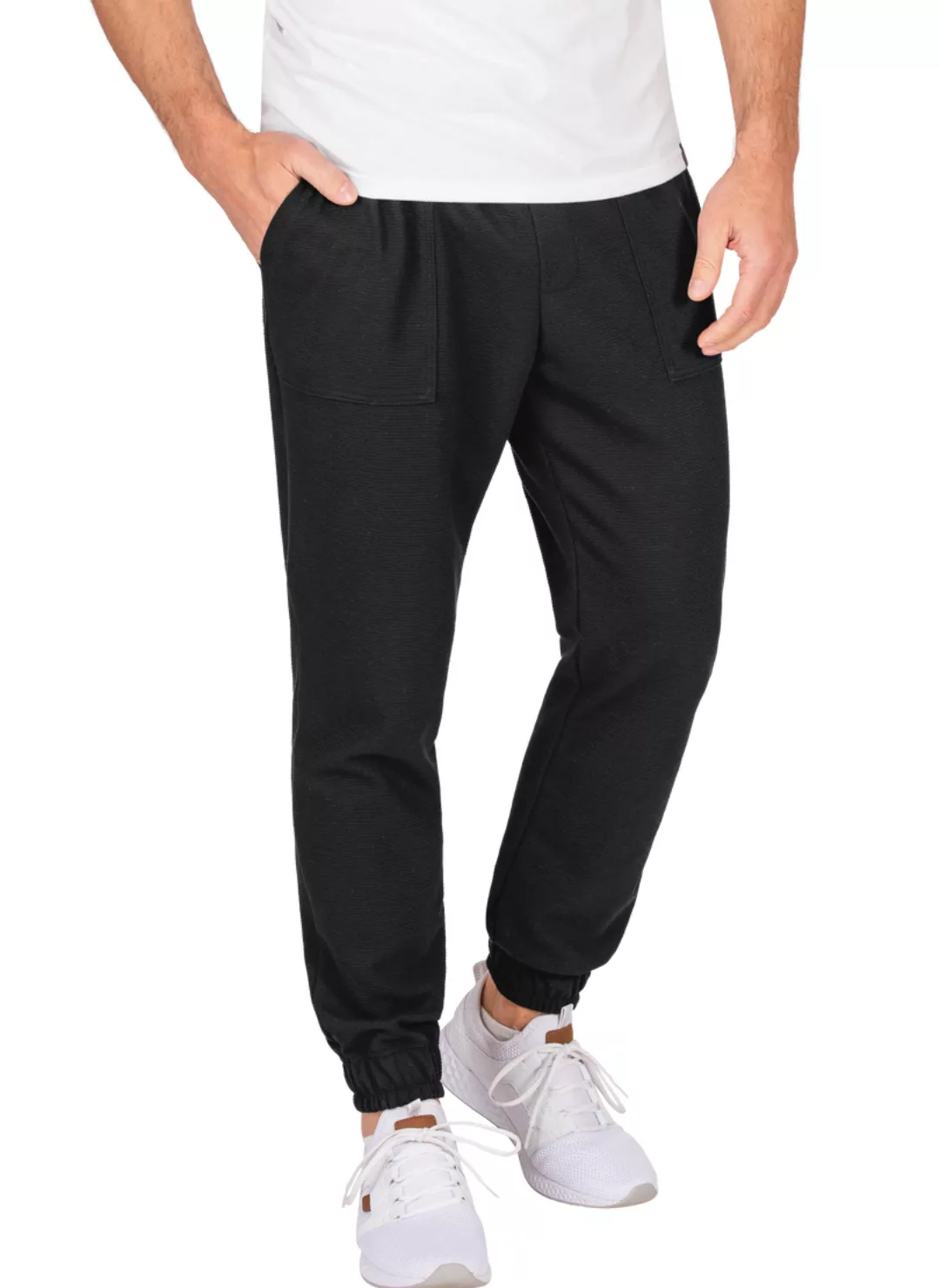 Trigema Jerseyhose "TRIGEMA Jogginghose mit aufgesetzten Taschen", (1 tlg.) günstig online kaufen