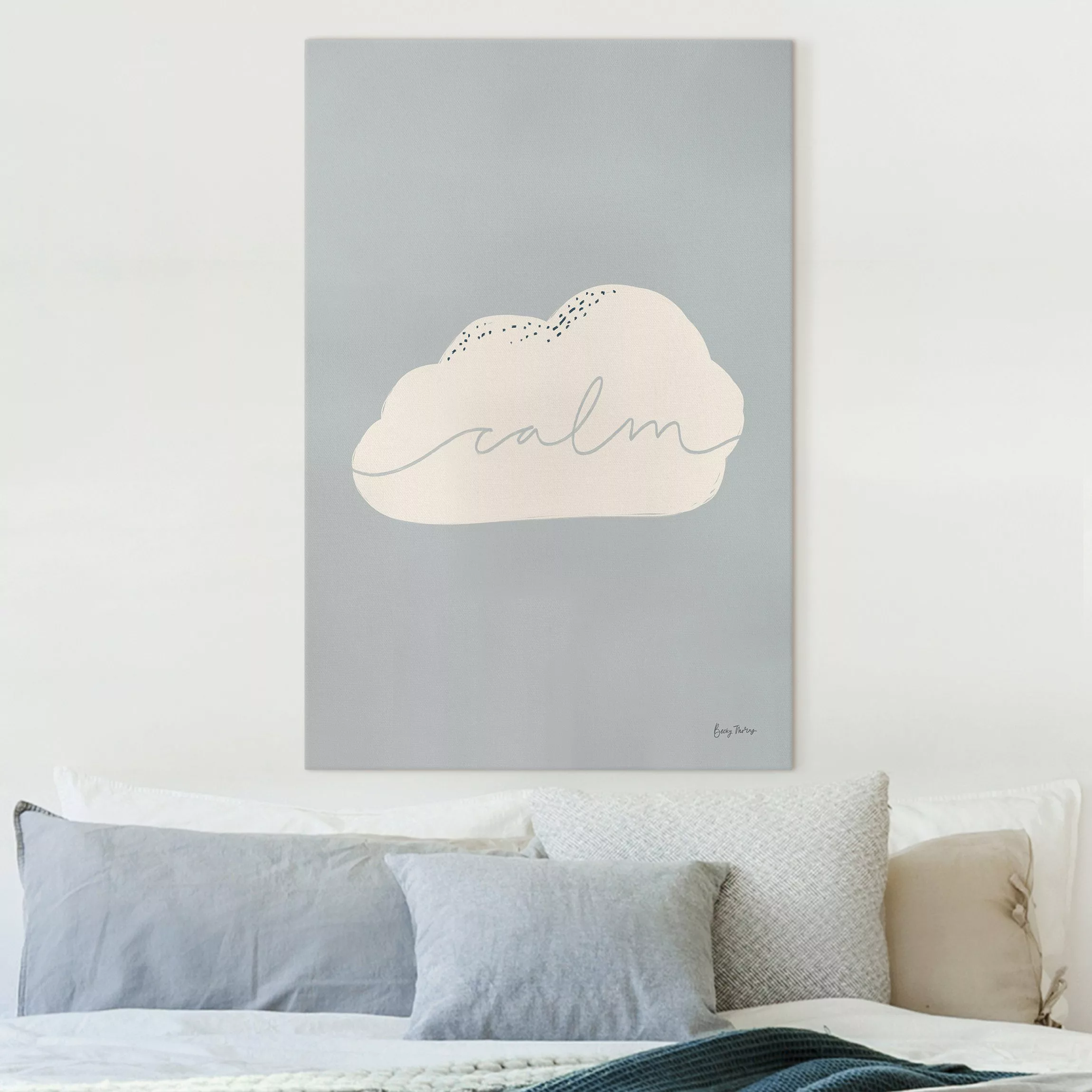 Leinwandbild Ruhige Wolke günstig online kaufen