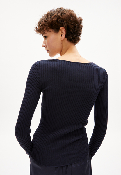 Alaani Crewneck - Damen Pullover Aus Bio-baumwolle günstig online kaufen