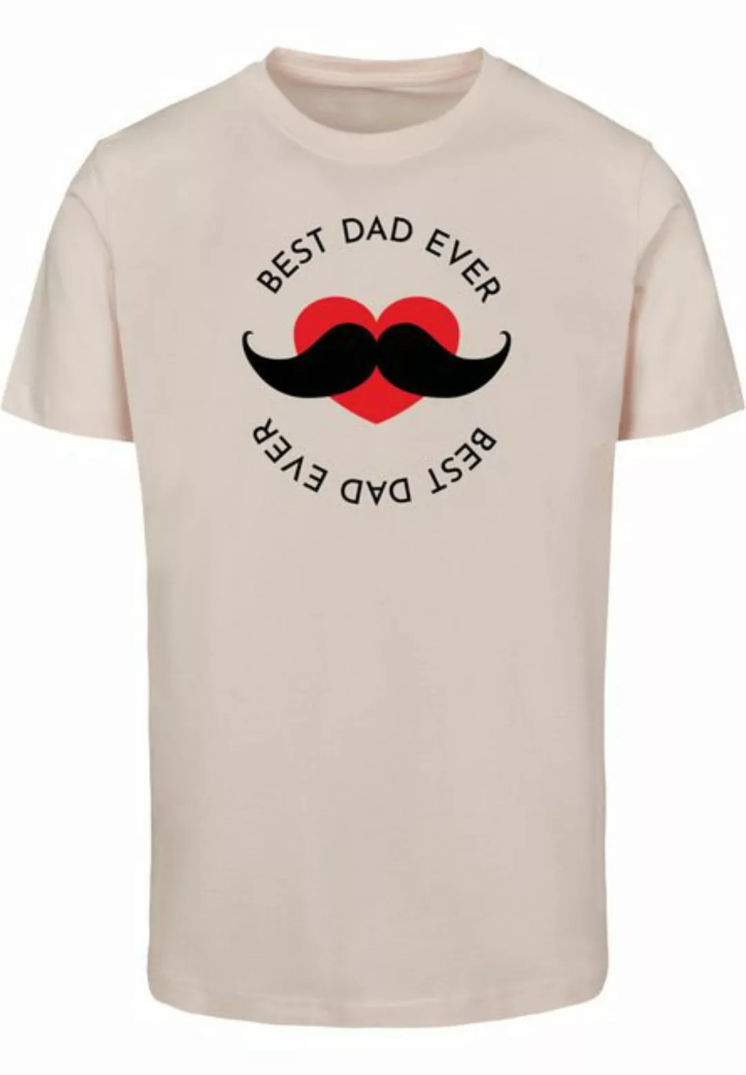 Merchcode T-Shirt Merchcode Herren Fathers Day - Best dad T-Shirt Round Nec günstig online kaufen