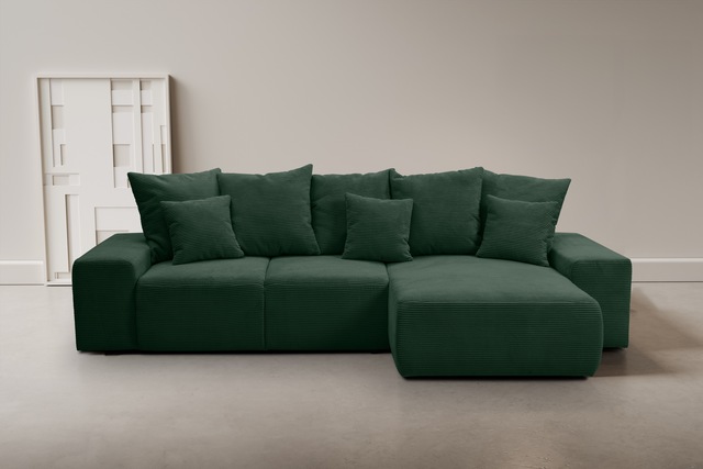 WERK2 Ecksofa »Riwa, modernes Sofa zum Kuscheln und Entspannen, Breite 300c günstig online kaufen