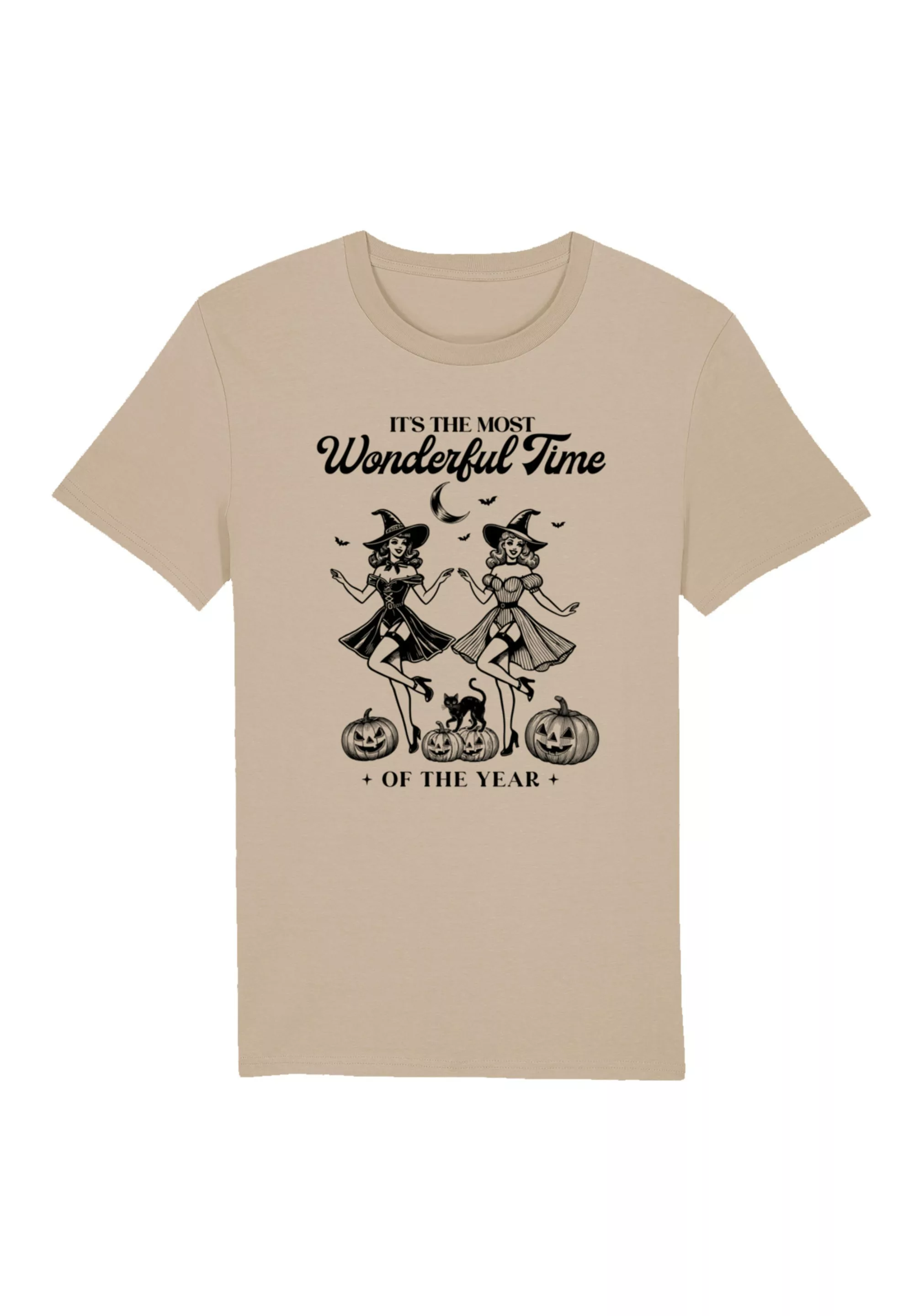 F4NT4STIC T-Shirt "Halloween Witch most wonderful time", Premium Qualität günstig online kaufen