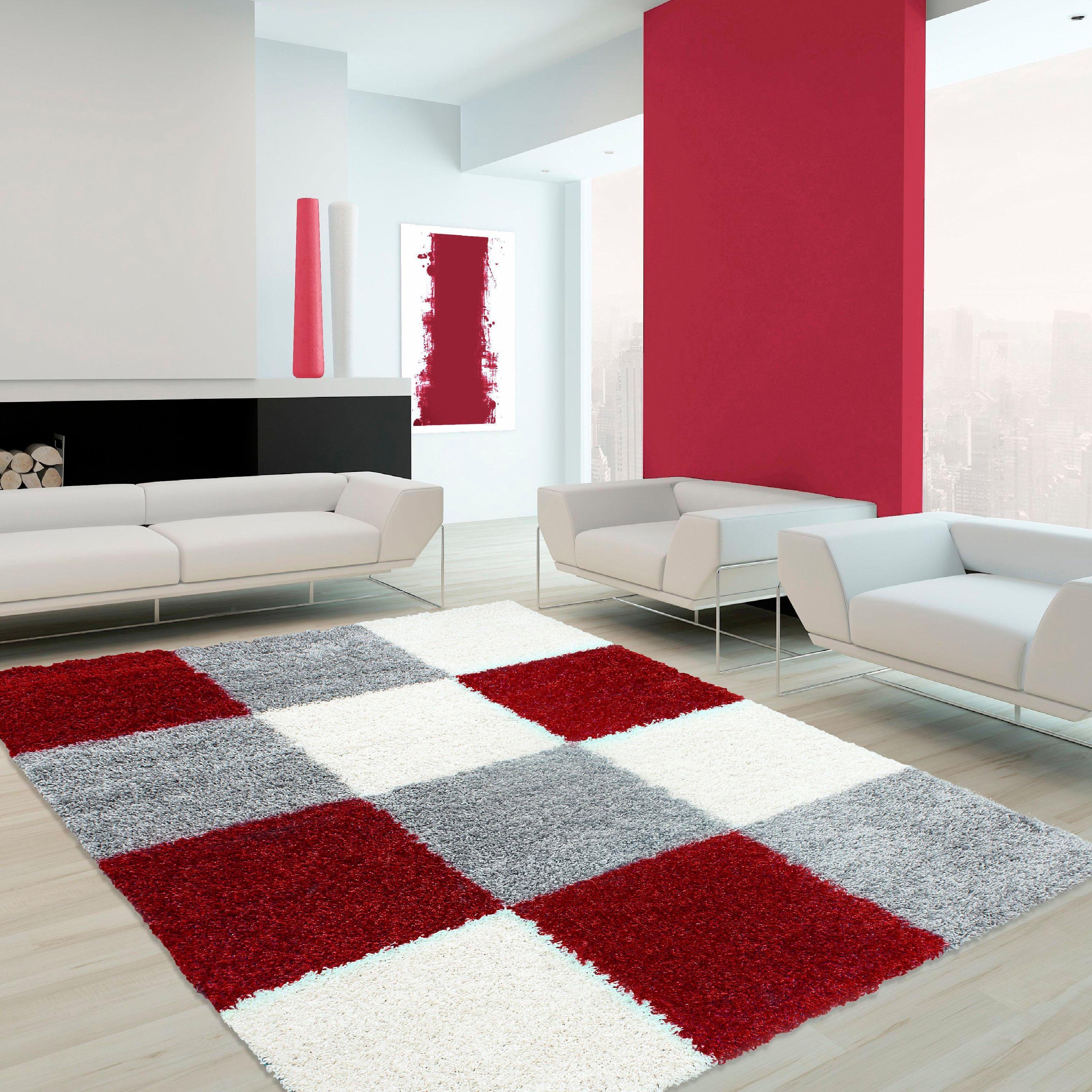 Ayyildiz Teppiche Hochflor-Teppich »Life Shaggy 1501«, rechteckig, 30 mm Hö günstig online kaufen