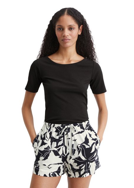 Marc O'Polo Shorts Mix & Match Cotton Modal Jersey mit Allover-Print, im lo günstig online kaufen