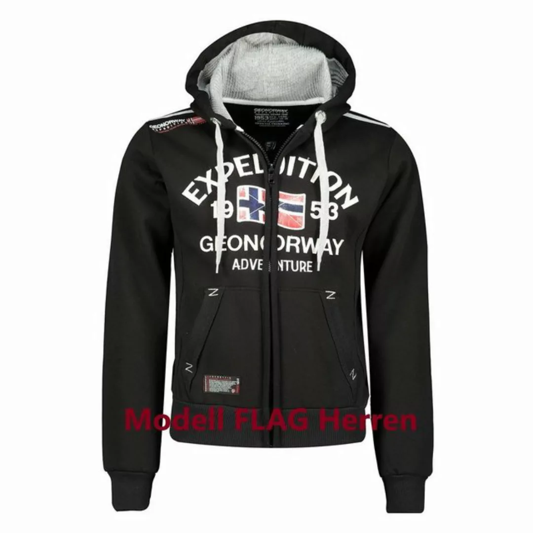 Geographical Norway Sweatjacke Sweatjacke Sweater Sweat Shirt Hoodie Überga günstig online kaufen