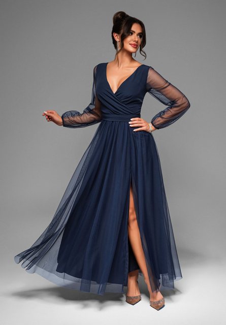 OMBRE Abendkleid Abendkleid Bella Seitenschlitz günstig online kaufen