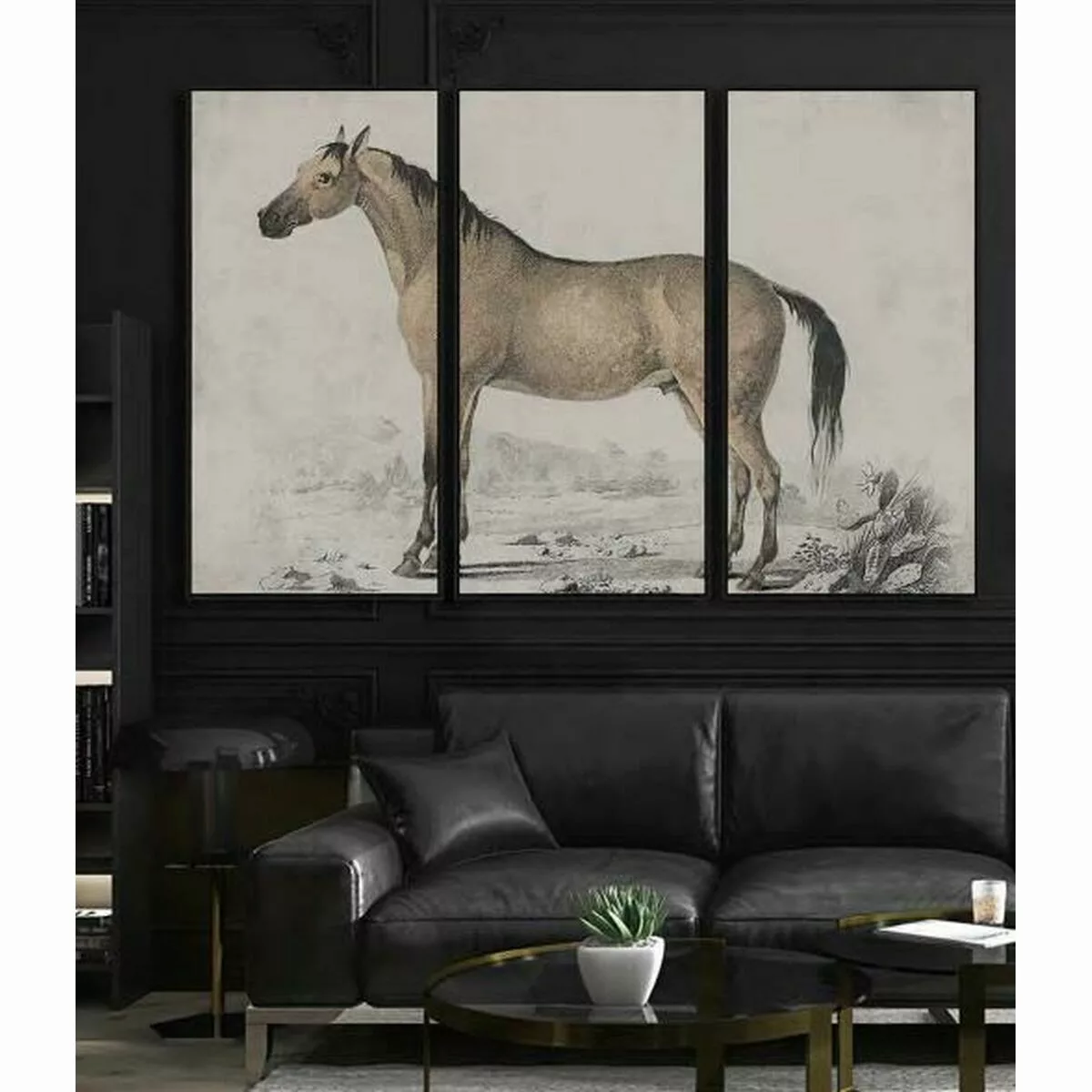 Bild Dkd Home Decor Pferd (180 X 4 X 120 Cm) günstig online kaufen