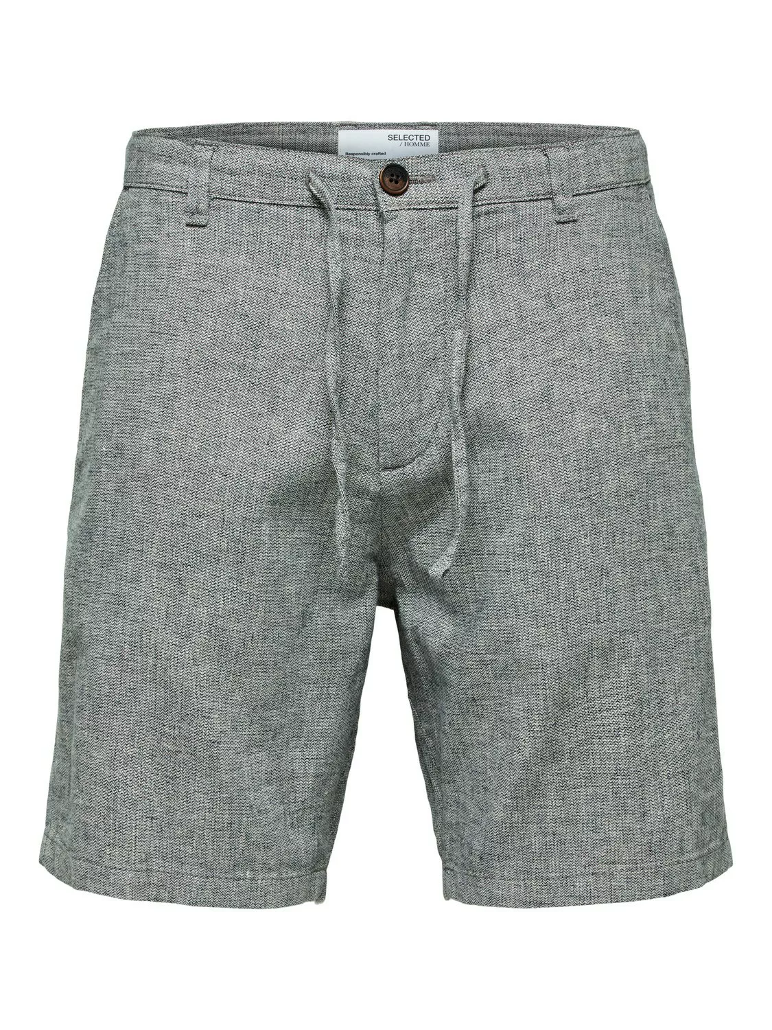 Selected Herren Chino Shorts SLHREGULAR-BRODY LINEN Regular Fit günstig online kaufen