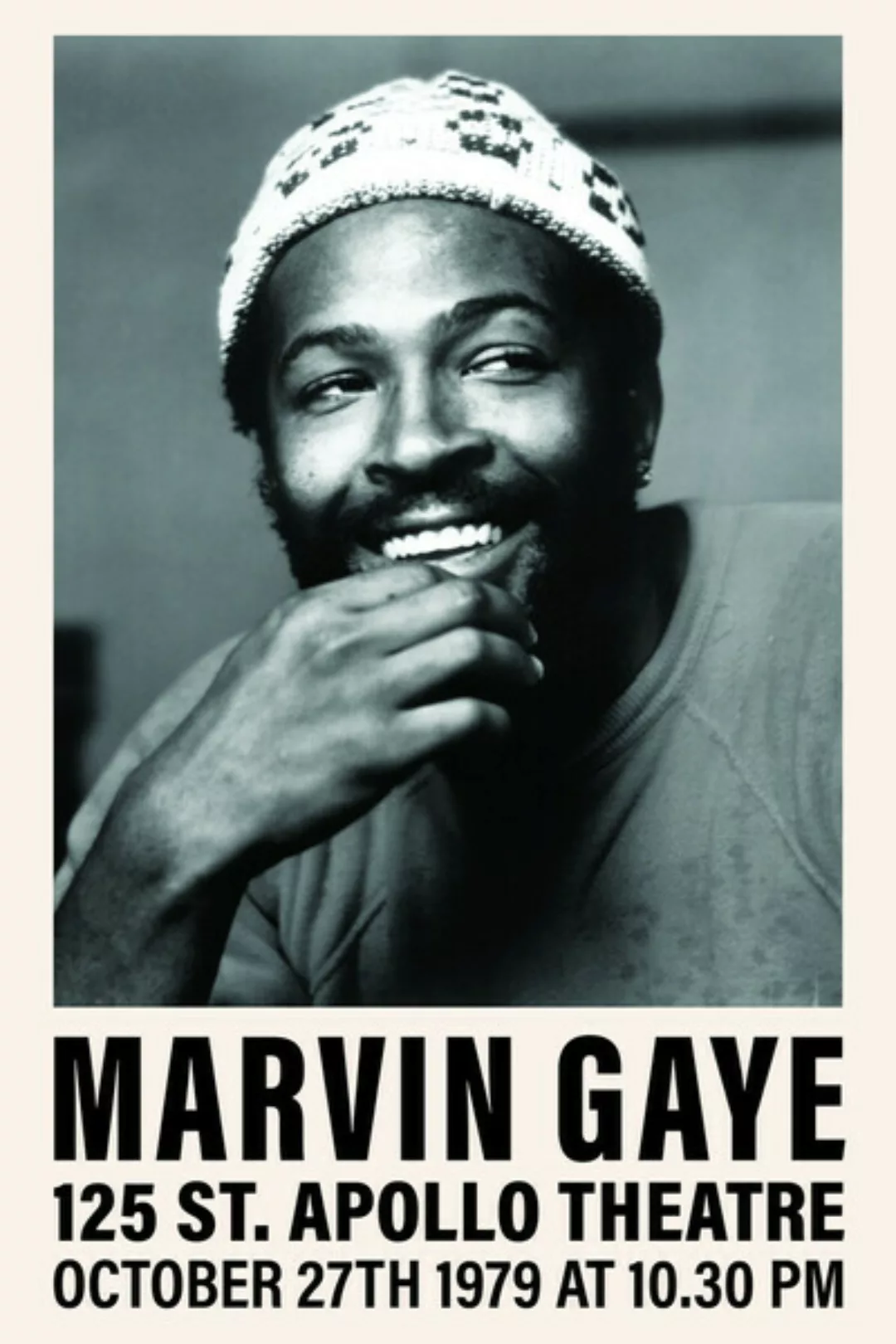 Poster / Leinwandbild - Marvin Gaye At The Apollo Theatre günstig online kaufen