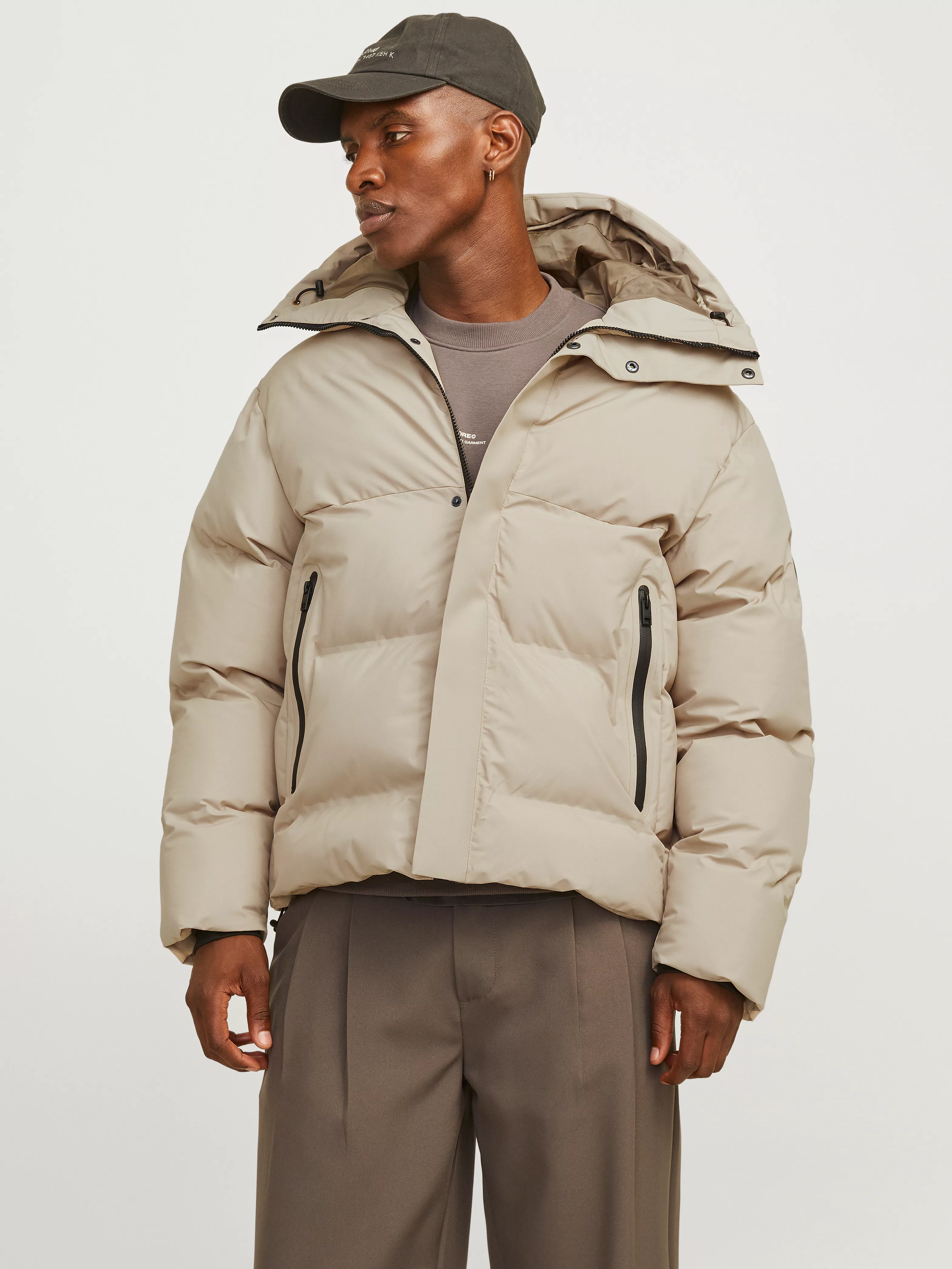 Jack & Jones Steppjacke "JCOALPHA PUFFER SN", mit Kapuze günstig online kaufen