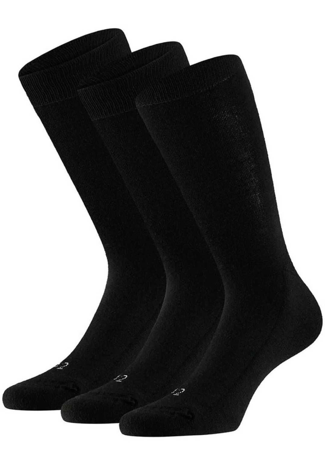 Apollo Basicsocken, (3er Pack), mit Stickerei günstig online kaufen