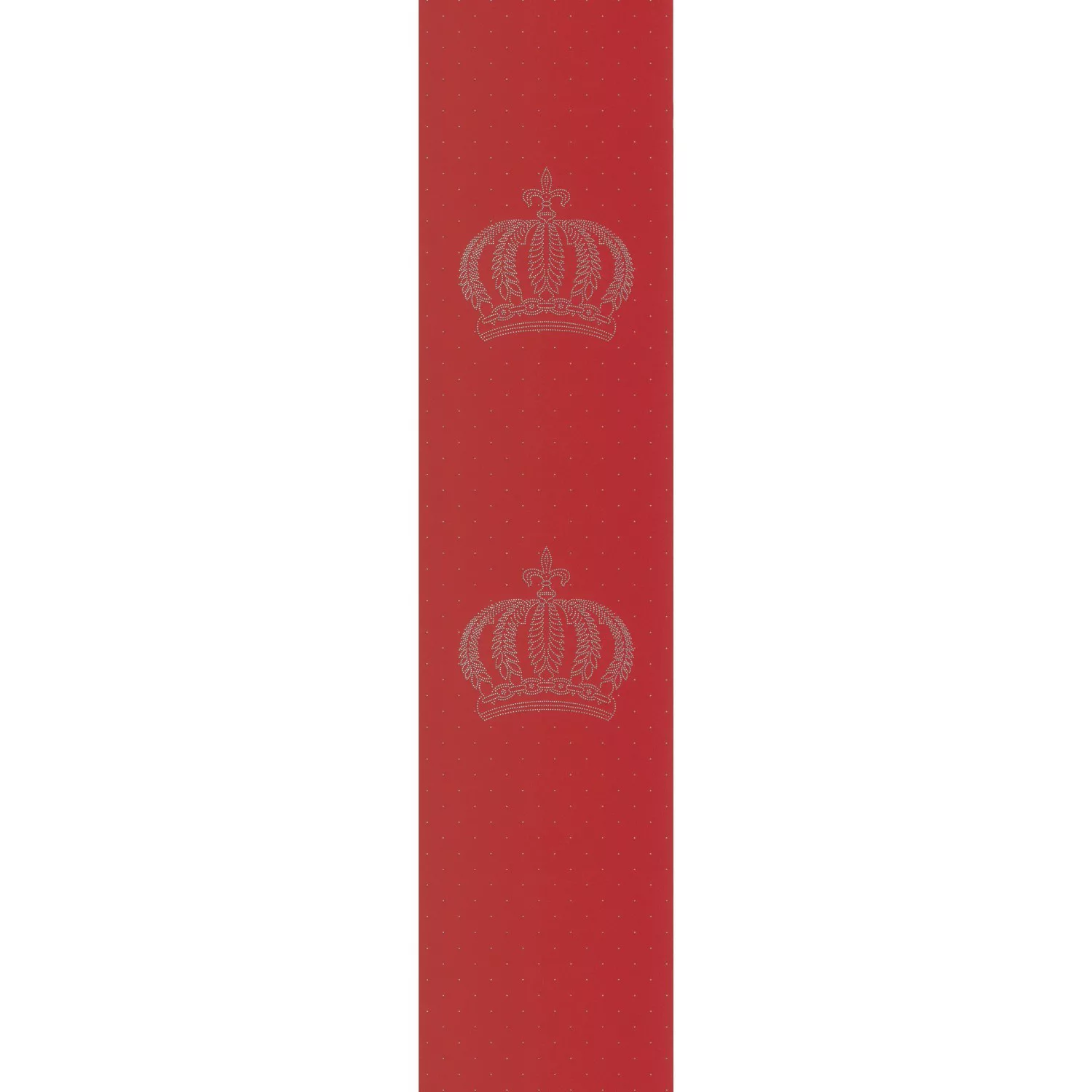 Marburg Vliestapete Ornamental Kronen Rot 3,3 m x 0,70 m FSC® günstig online kaufen