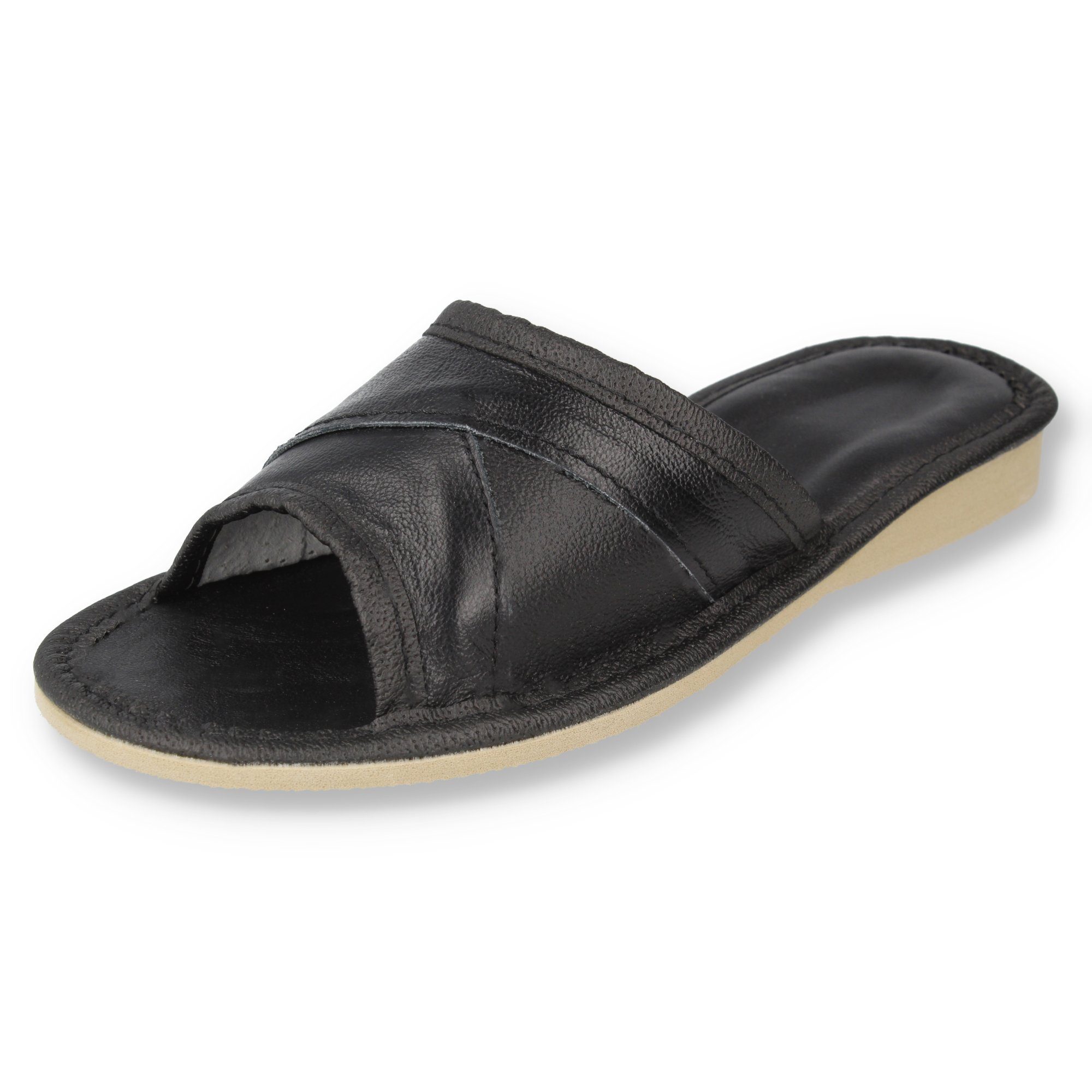 filsko Lourdes Damen Pantolette schwarz, rot, günstig online kaufen