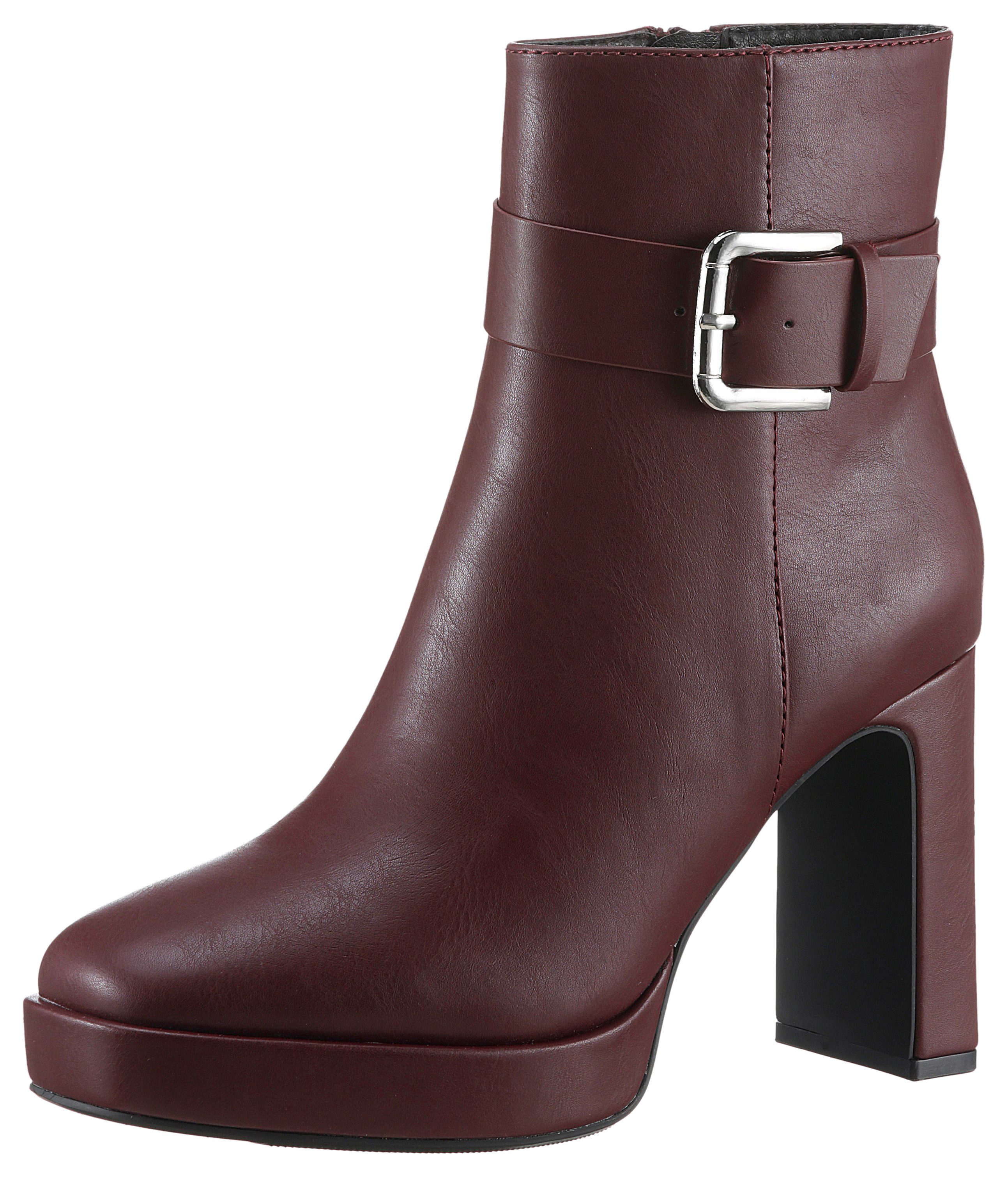 Aniston SHOES Stiefelette, Abendstiefelette mit Plateau günstig online kaufen