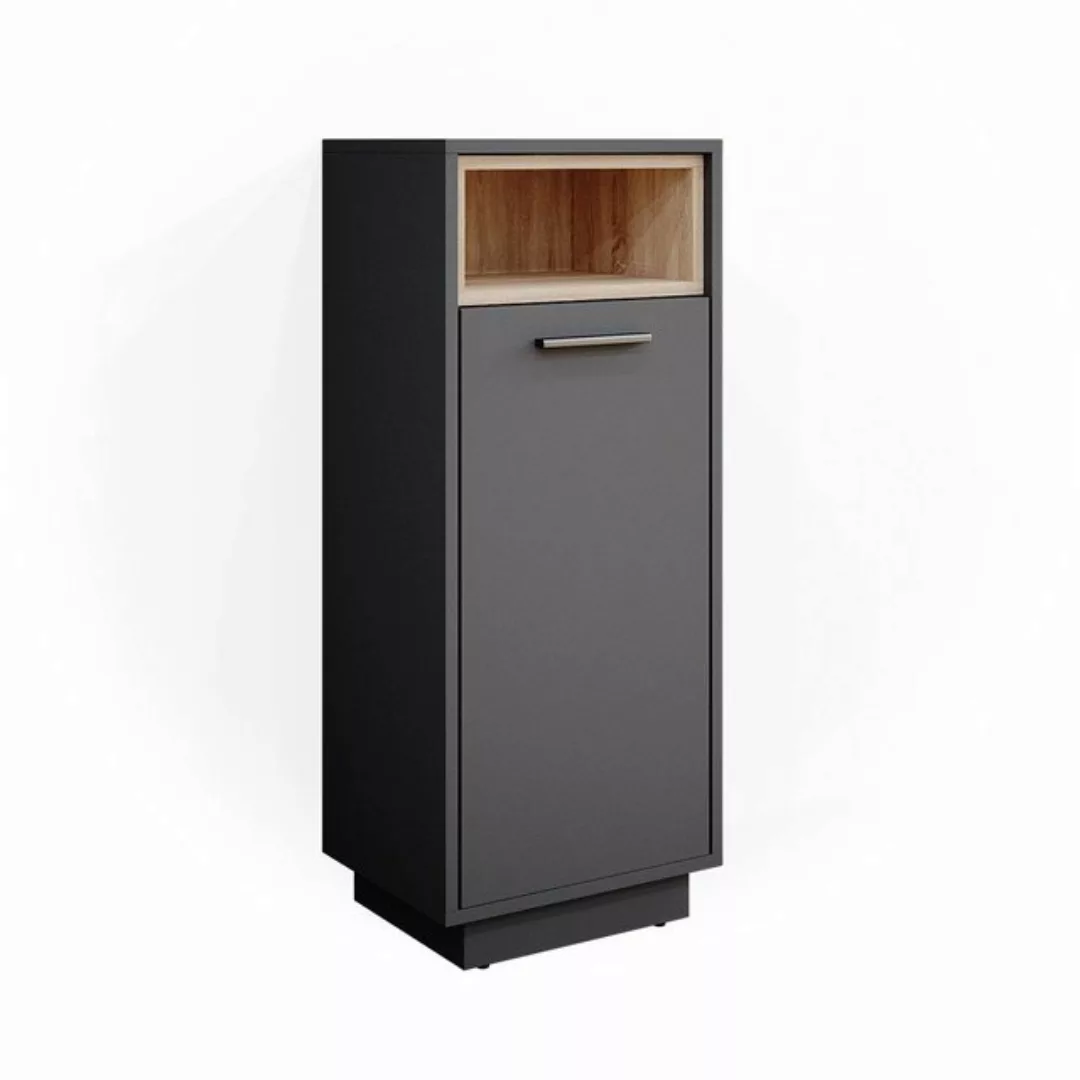 Vicco Midischrank Beatrice, Anthrazit, 38 x 93 cm günstig online kaufen