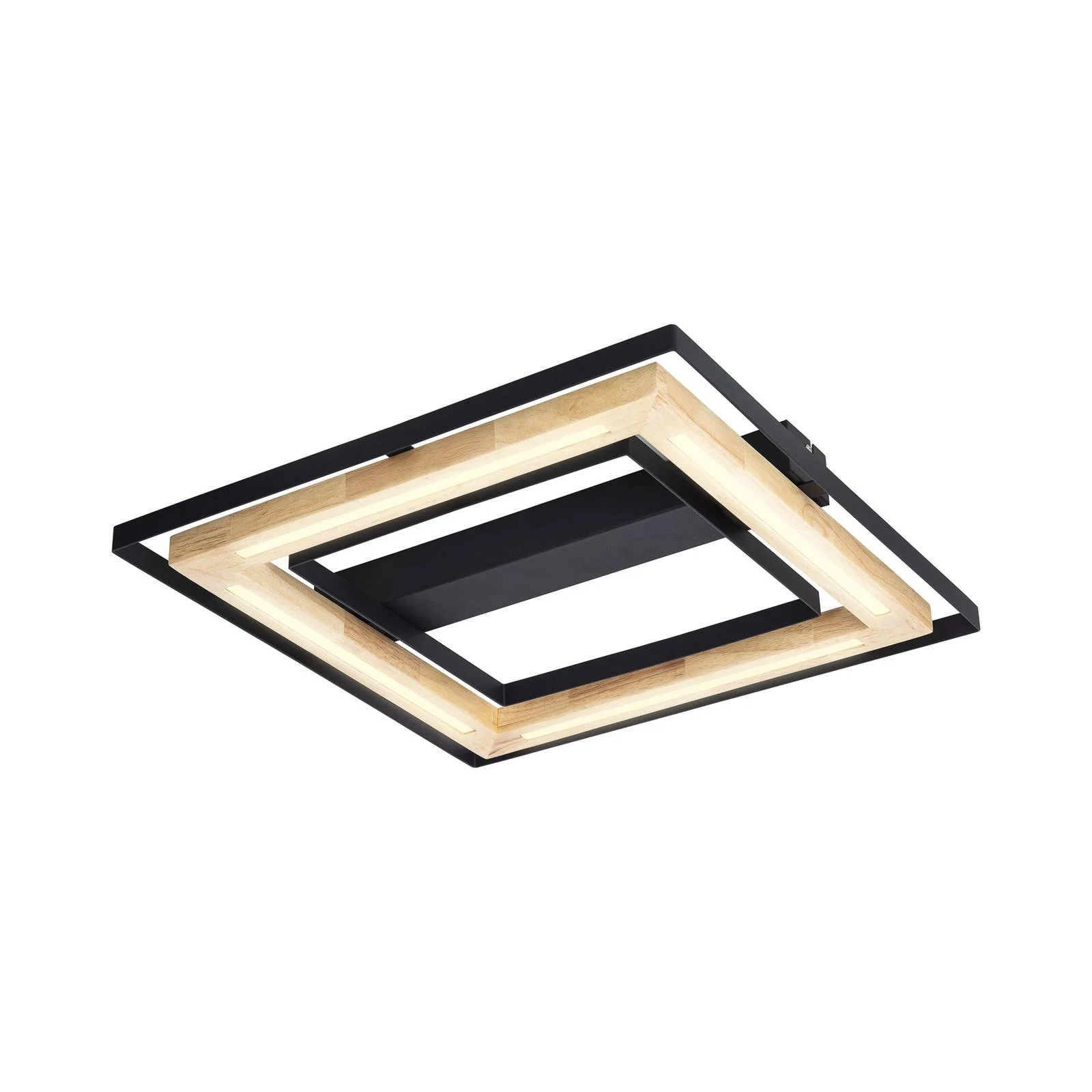LED-Deckenleuchte Rilas, quadratisch, 46x46 cm günstig online kaufen