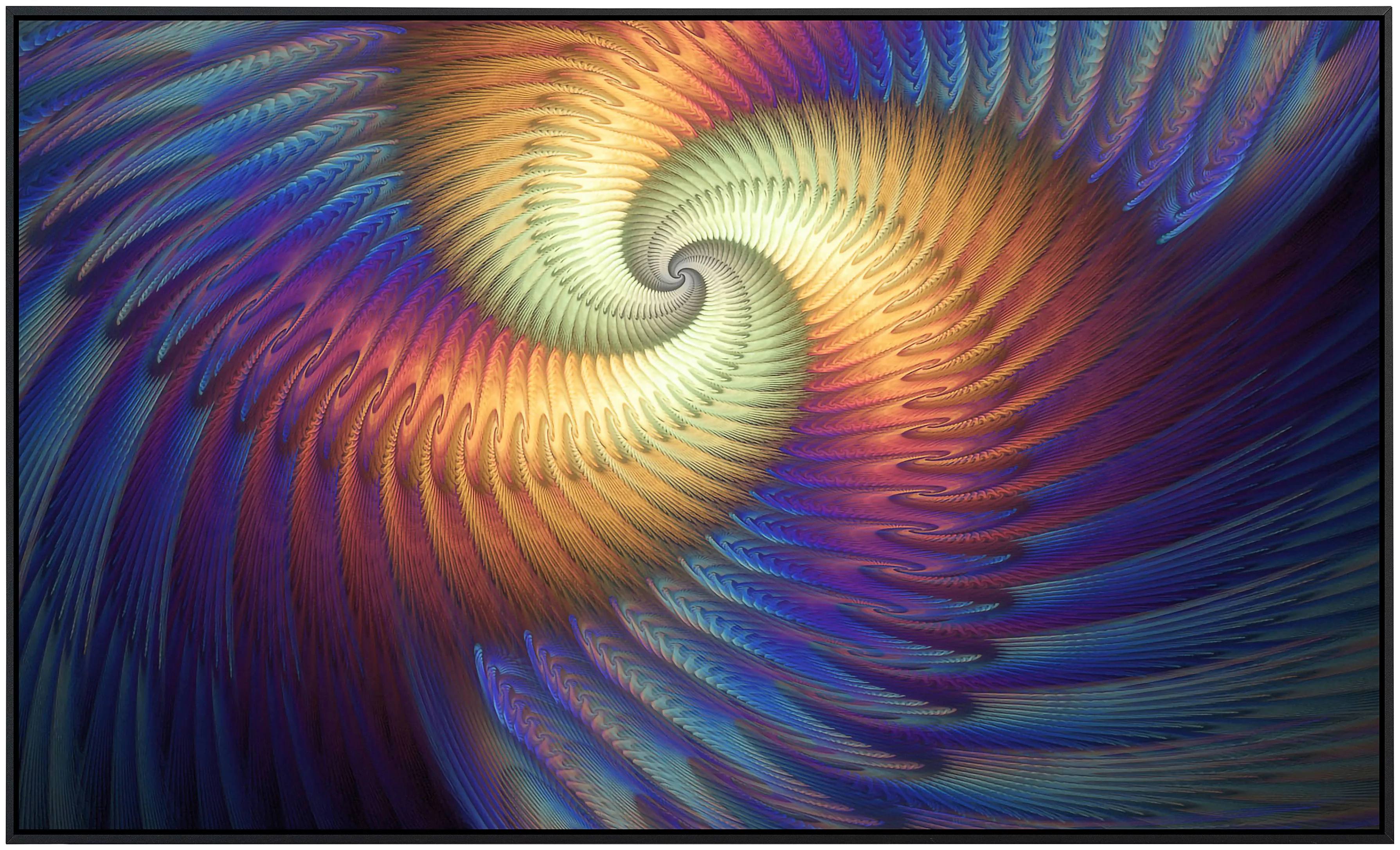 Papermoon Infrarotheizung »Psychedelische Spirale«, sehr angenehme Strahlun günstig online kaufen