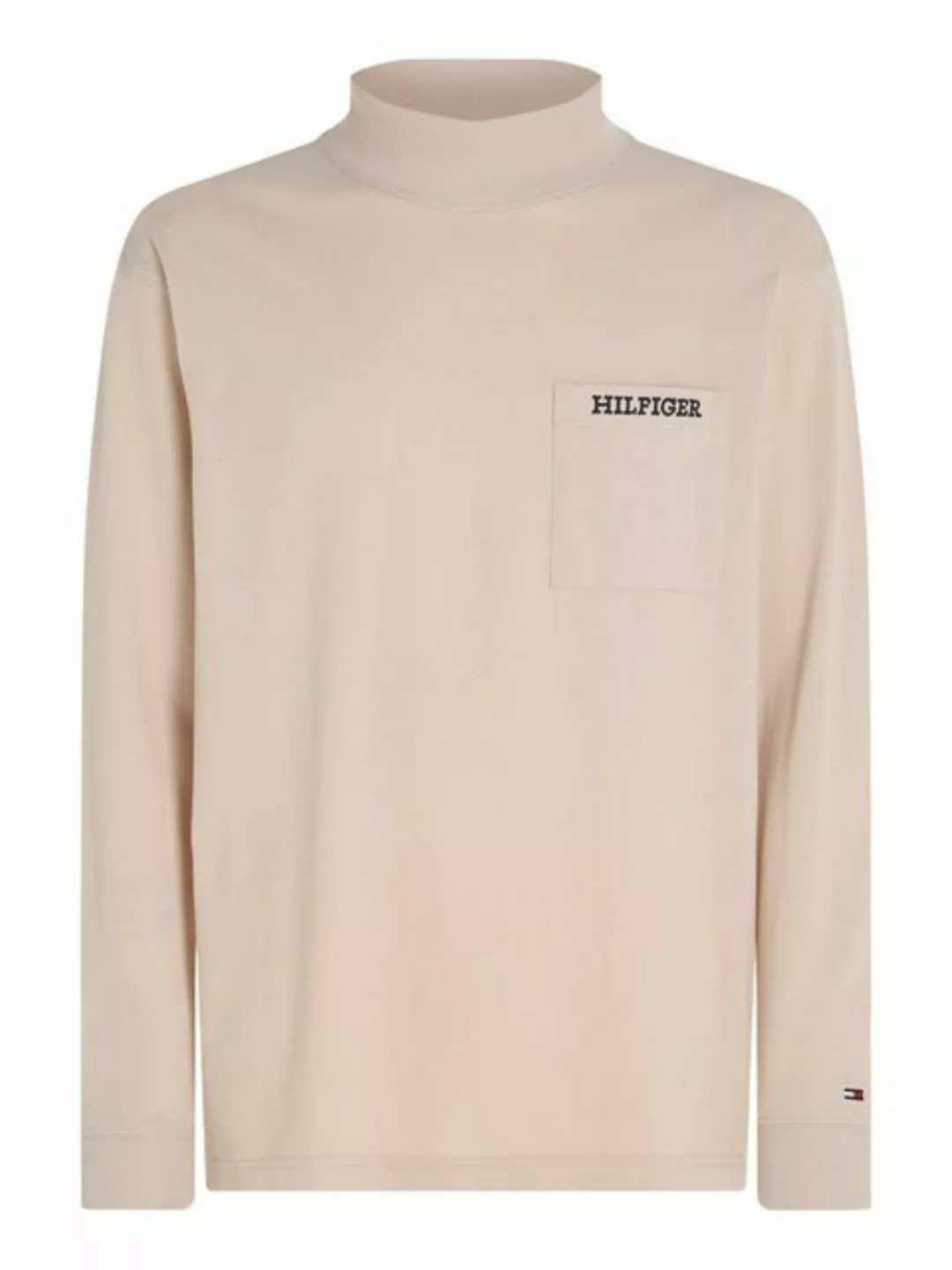 Tommy Hilfiger Langarmshirt MONOTYPE PIQUE POCKET LS TEE günstig online kaufen