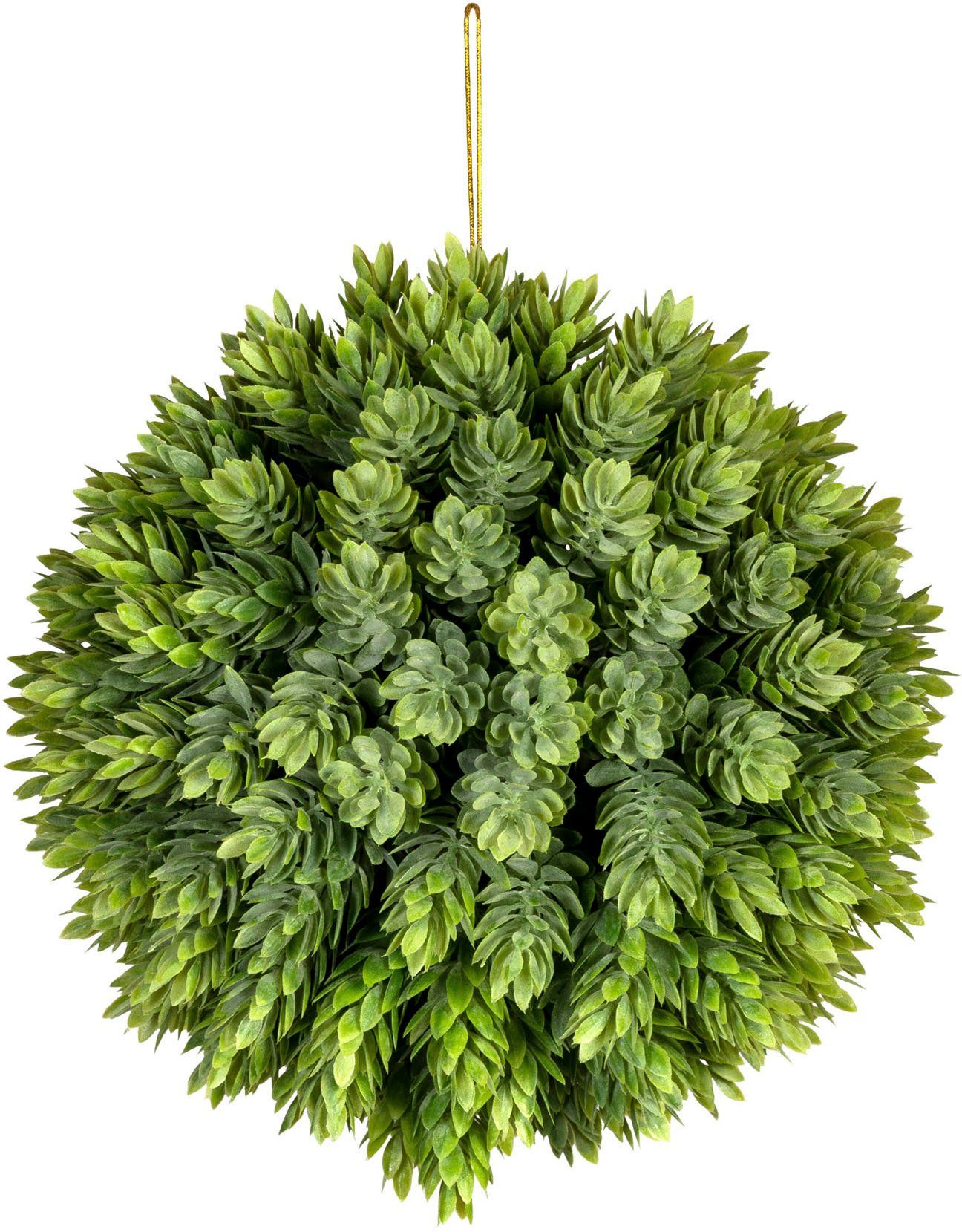 Creativ green Künstliche Zimmerpflanze "Hopfenkugel" günstig online kaufen