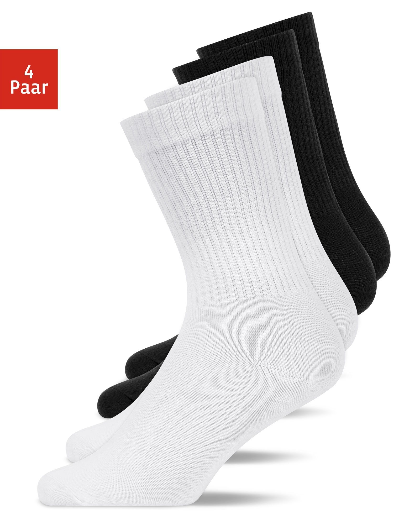 SNOCKS Tennissocken Cleane Sportsocken (4-Paar) aus günstig online kaufen