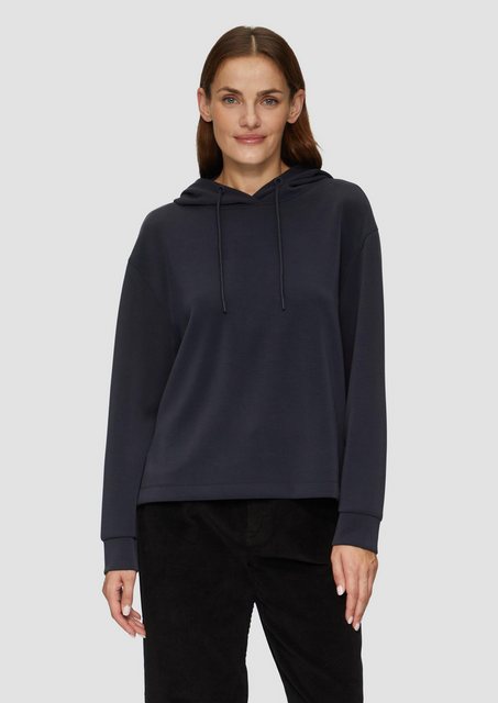 s.Oliver Sweatshirt Kapuzenshirt aus Scuba günstig online kaufen