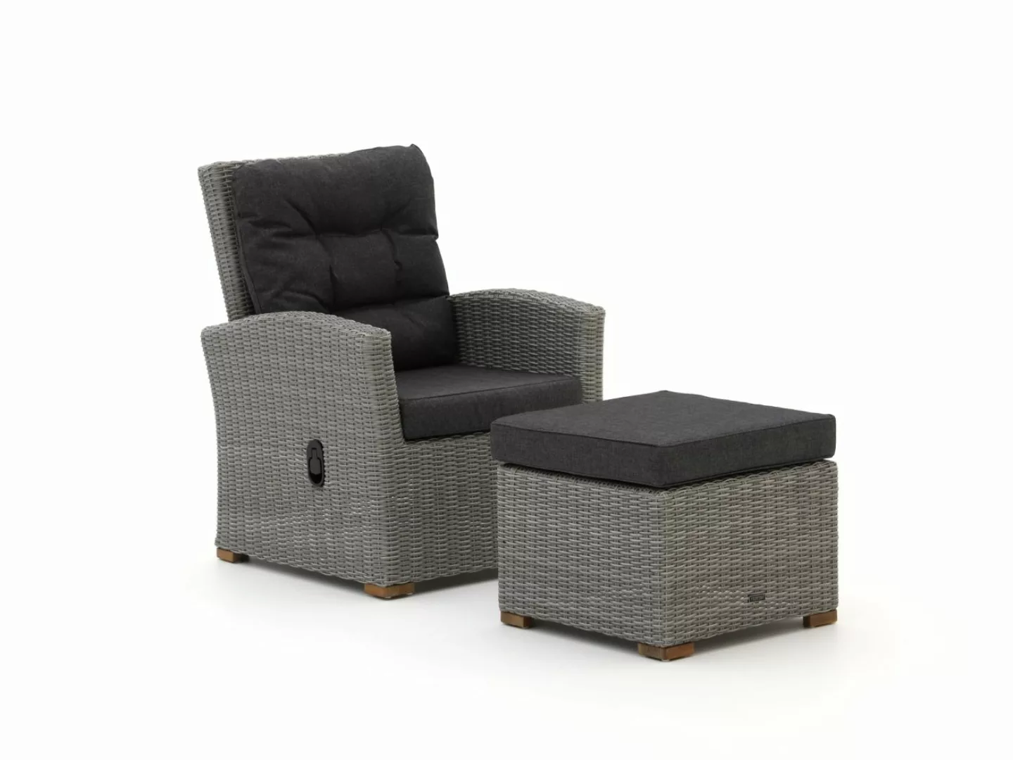 Intenso Mazzano Gartensessel verstellbar mit Hocker günstig online kaufen