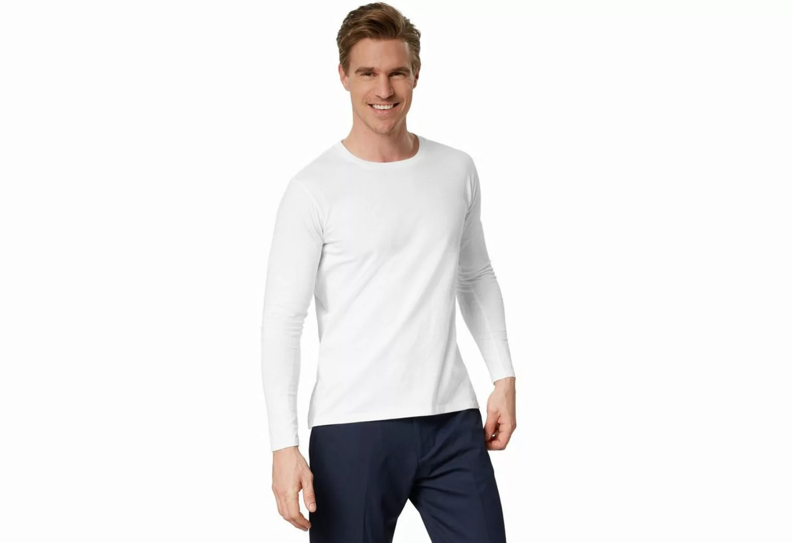 dressforfun Longsleeve Langarm-Shirt Männer günstig online kaufen