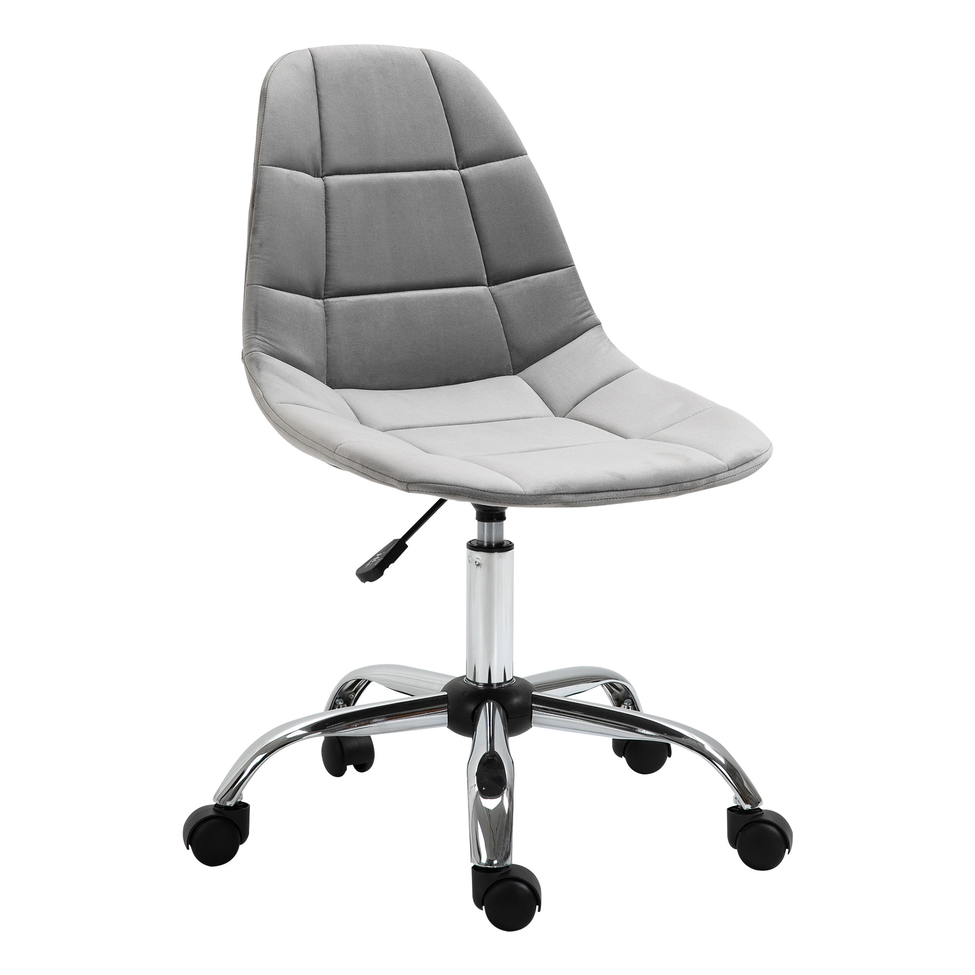 Vinsetto Bürostuhl, Ergonomisches und Höhenverstellbares Design Ohne Armleh günstig online kaufen