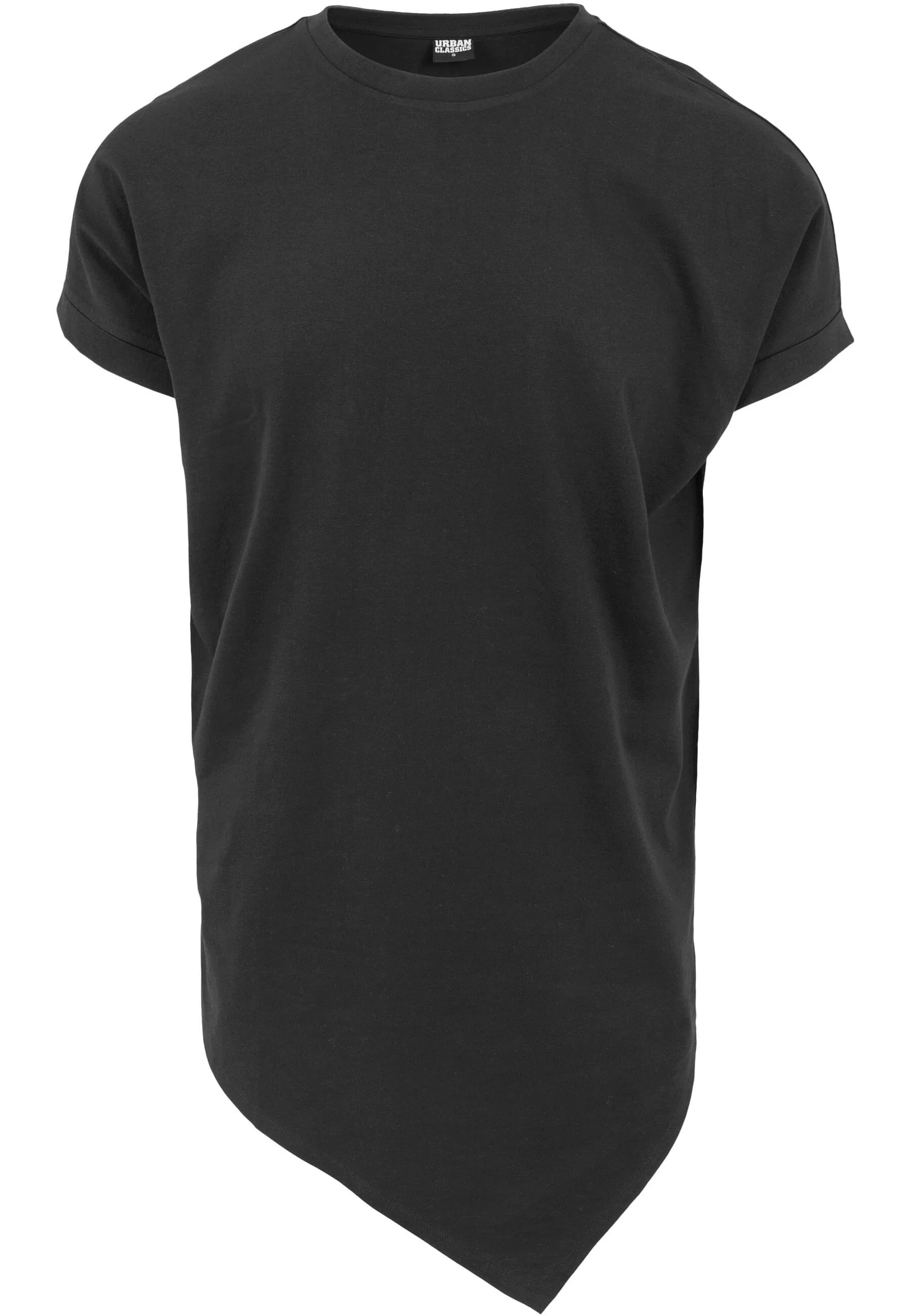 URBAN CLASSICS Langarmshirt Urban Classics Herren Asymetric Long Tee (1-tlg günstig online kaufen