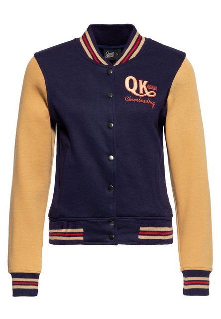 QueenKerosin Collegejacke Wonder Woman mit hochwertiger, kontrastierter Vin günstig online kaufen