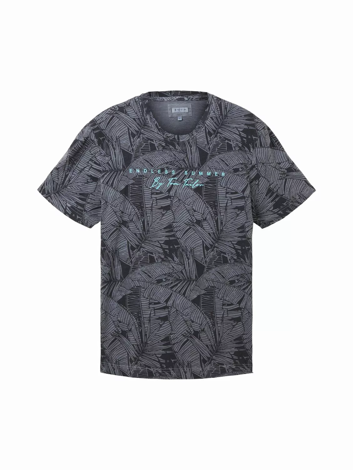 Tom Tailor Herren T-Shirt PALM PRINT - Regular Fit günstig online kaufen