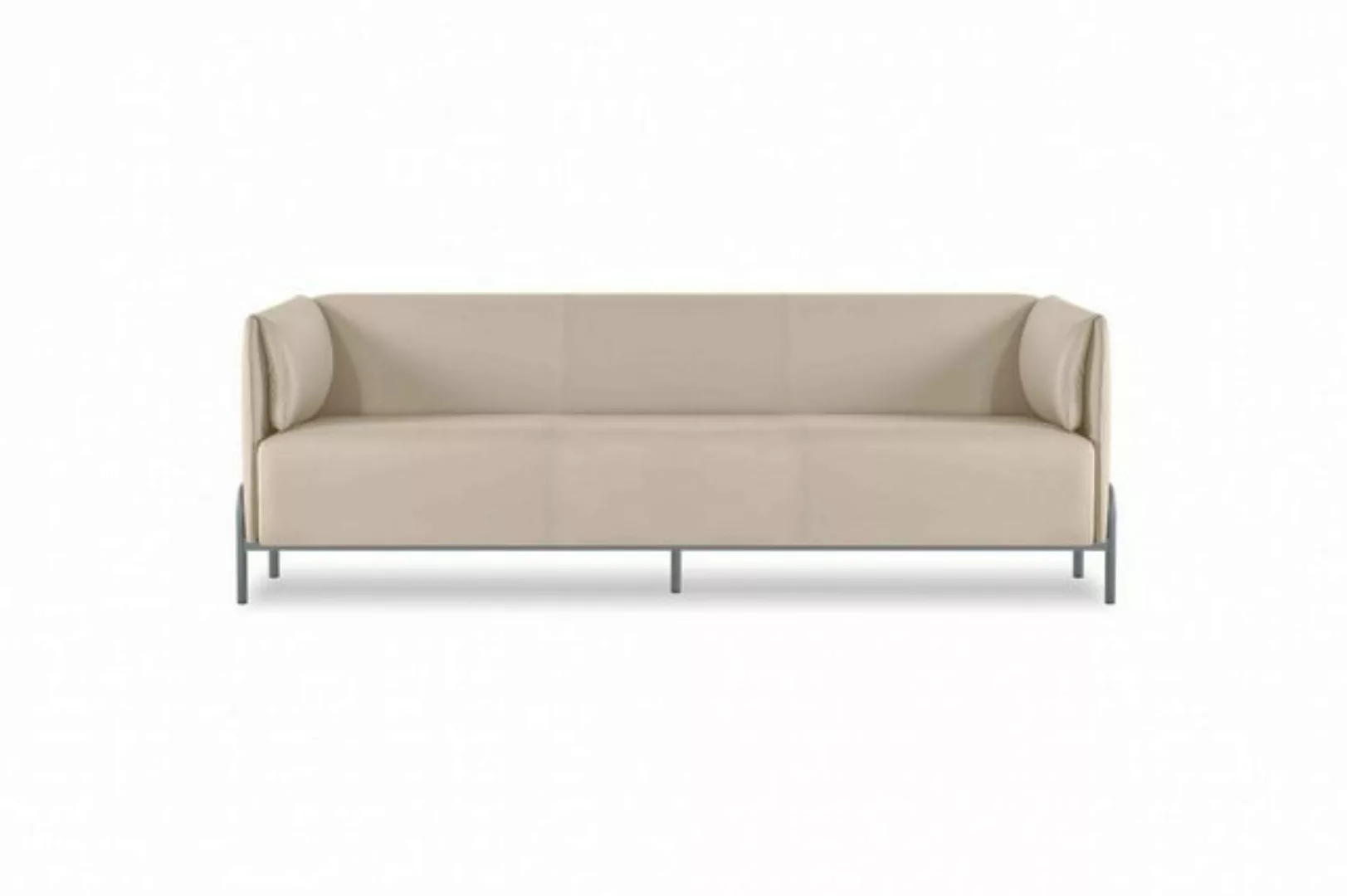 JVmoebel 3-Sitzer Arbeitszimmer-Set 3-Sitzer Sofa Beige Modern Design Wohnz günstig online kaufen