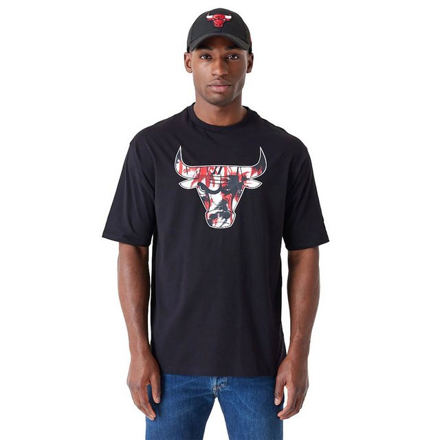 New Era T-Shirt T-Shirt New Era NBA Chibul Large Infill, G L, F blk/red günstig online kaufen