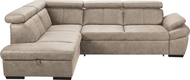 exxpo - sofa fashion Ecksofa Salerno, klassisch modernes Funktionssofa, hoh günstig online kaufen