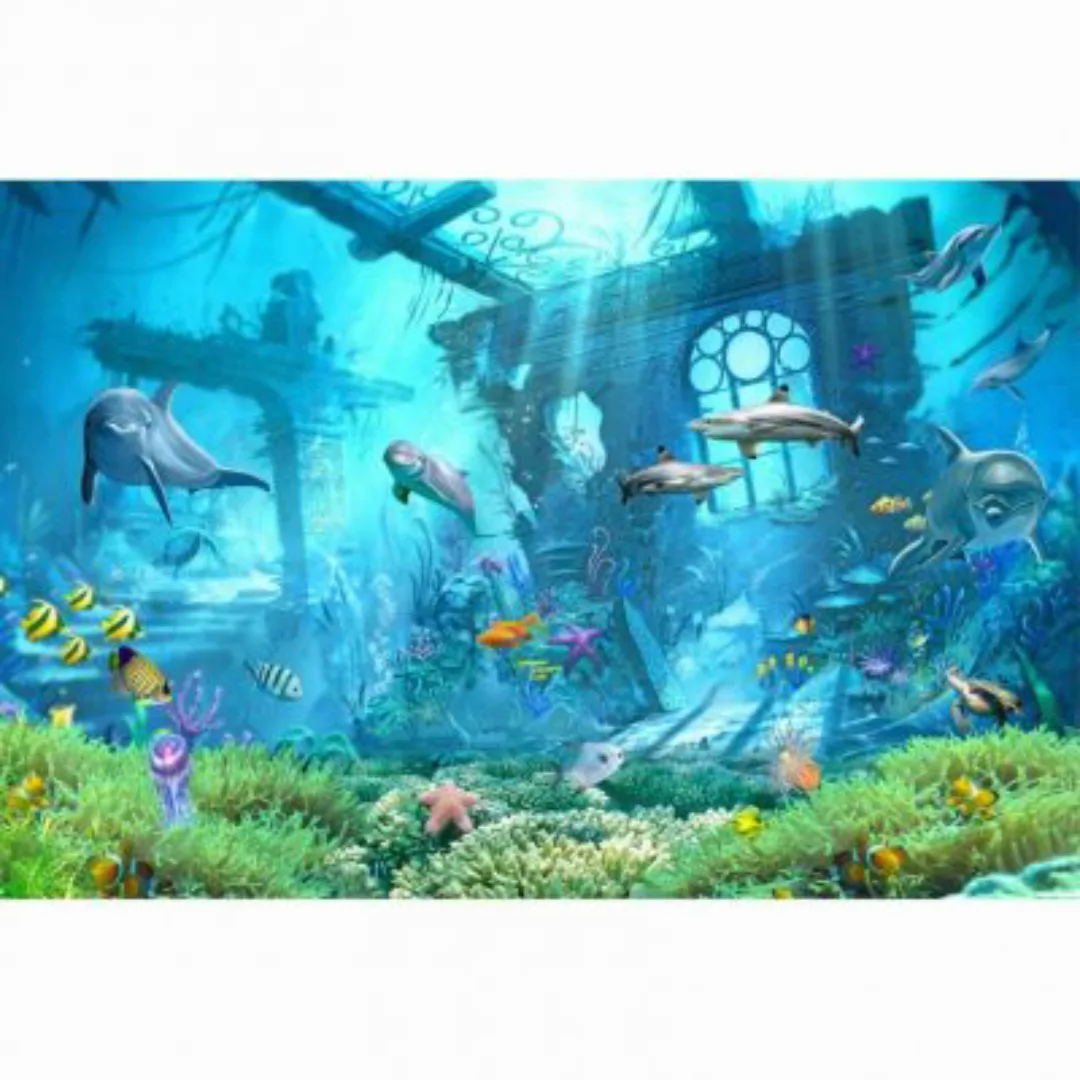 nikima Fototapete Unterwasser Vliestapete Kinderzimmer Tapete inkl. Kleiste günstig online kaufen