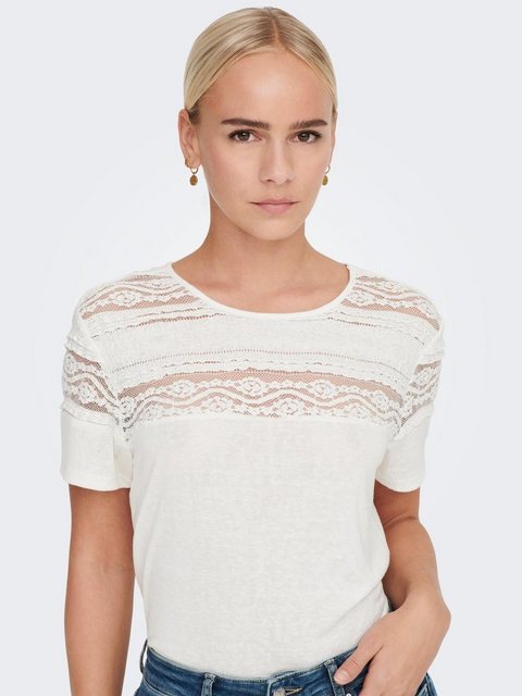 ONLY T-Shirt Sadia (1-tlg) Spitze günstig online kaufen