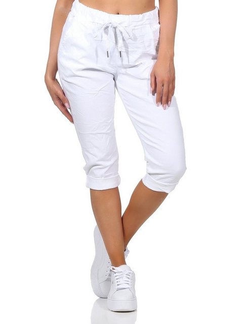 Aurela Damenmode 7/8-Hose Damen Sommerhose Capri Jeans Kurze Hose Bermuda i günstig online kaufen