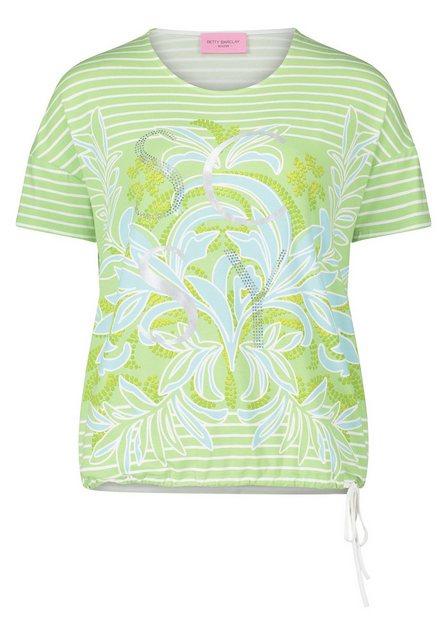 Betty Barclay Kurzarmshirt Betty Barclay Ringelshirt mit Blumenprint (1-tlg günstig online kaufen