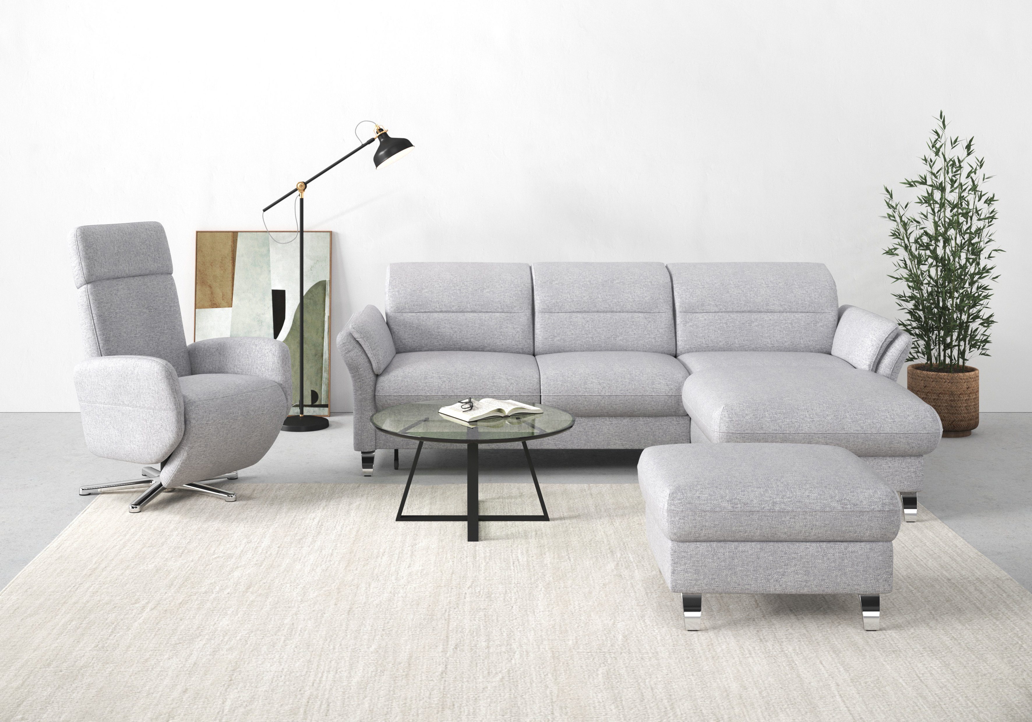 sit&more Ecksofa Grenoble L-Form mit Federkern, günstig online kaufen