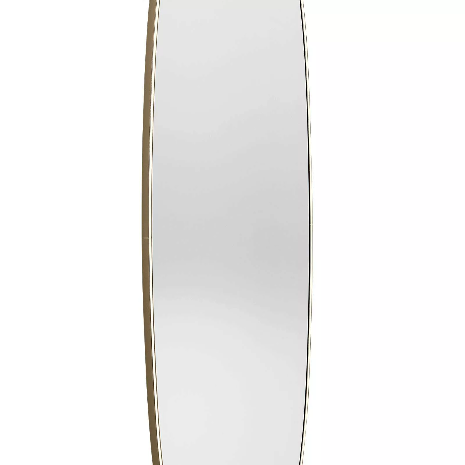 Spiegel leuchtend La Plus Belle metall LED / By Starck - H 205 cm - Flos - günstig online kaufen