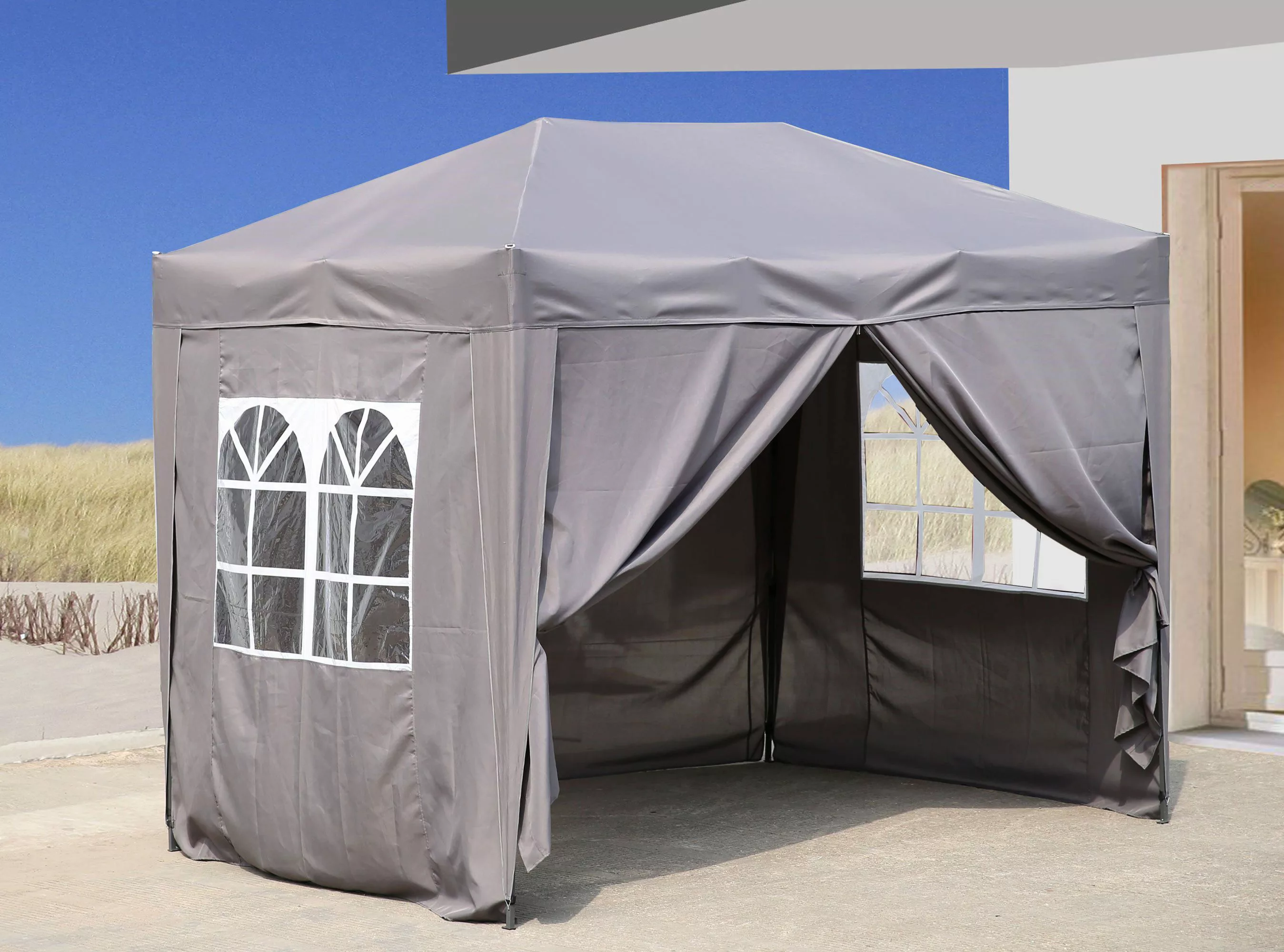 Quick Star Faltpavillon Faltpavillon 2x3m Smoky günstig online kaufen
