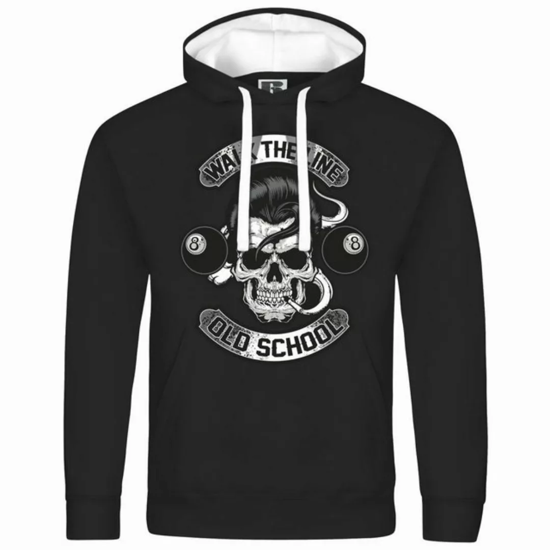 deinshirt Kapuzenpullover Herren Kapuzenpullover Walk the line Mit Print Mo günstig online kaufen