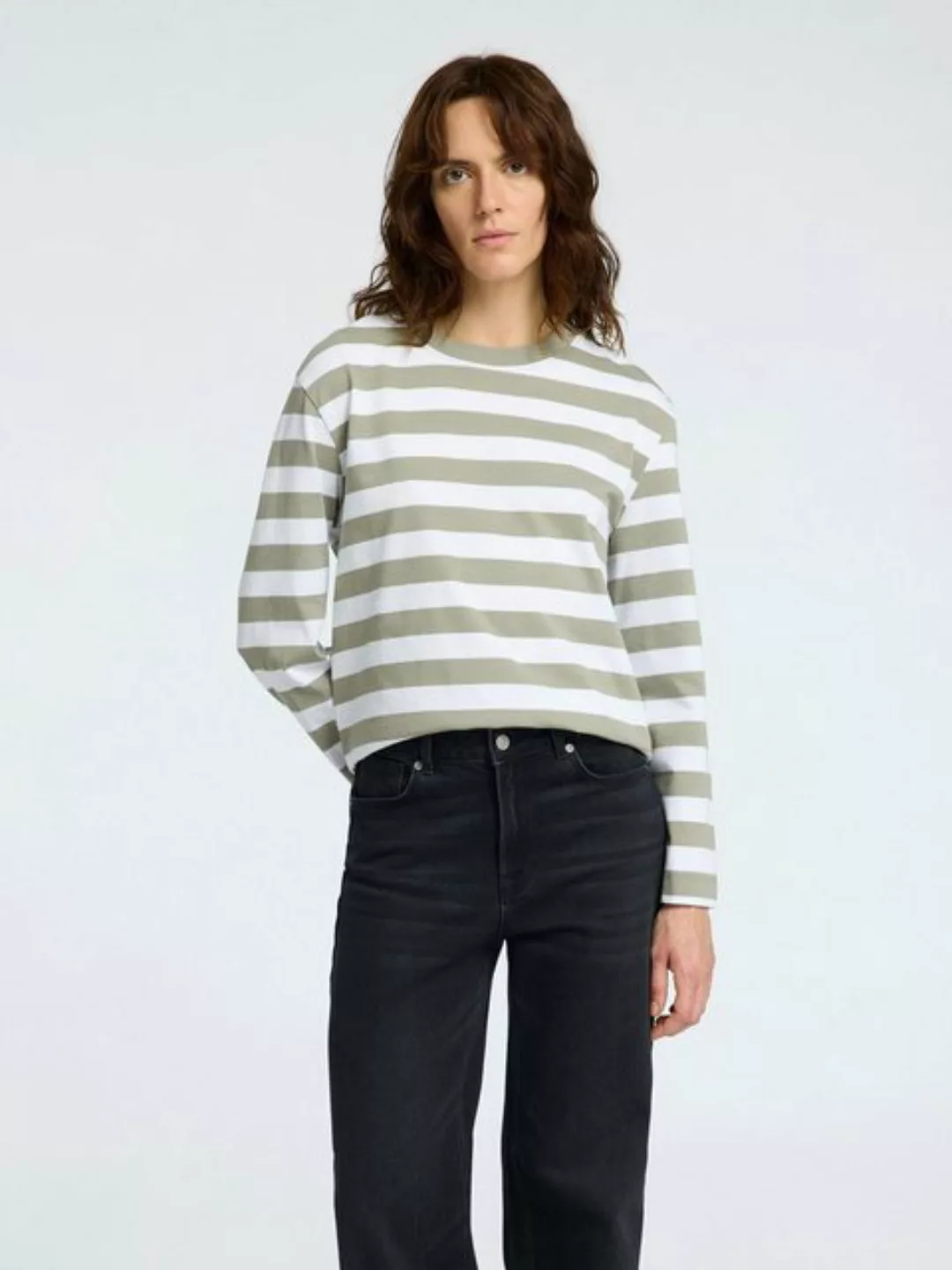 SELECTED FEMME Langarmshirt SLFEssential (1-tlg) Plain/ohne Details günstig online kaufen