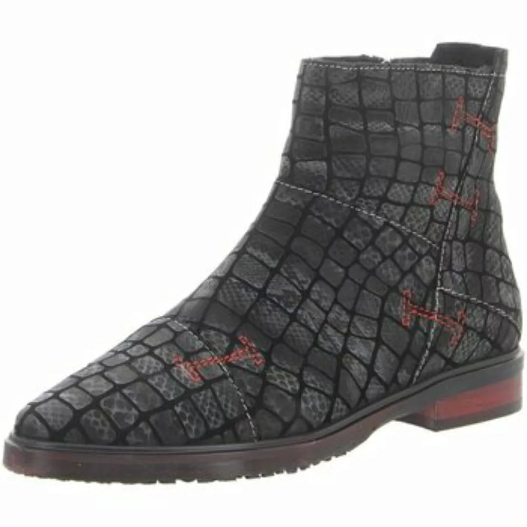 Simen  Stiefel Stiefeletten 7137A GRAU-ROT günstig online kaufen