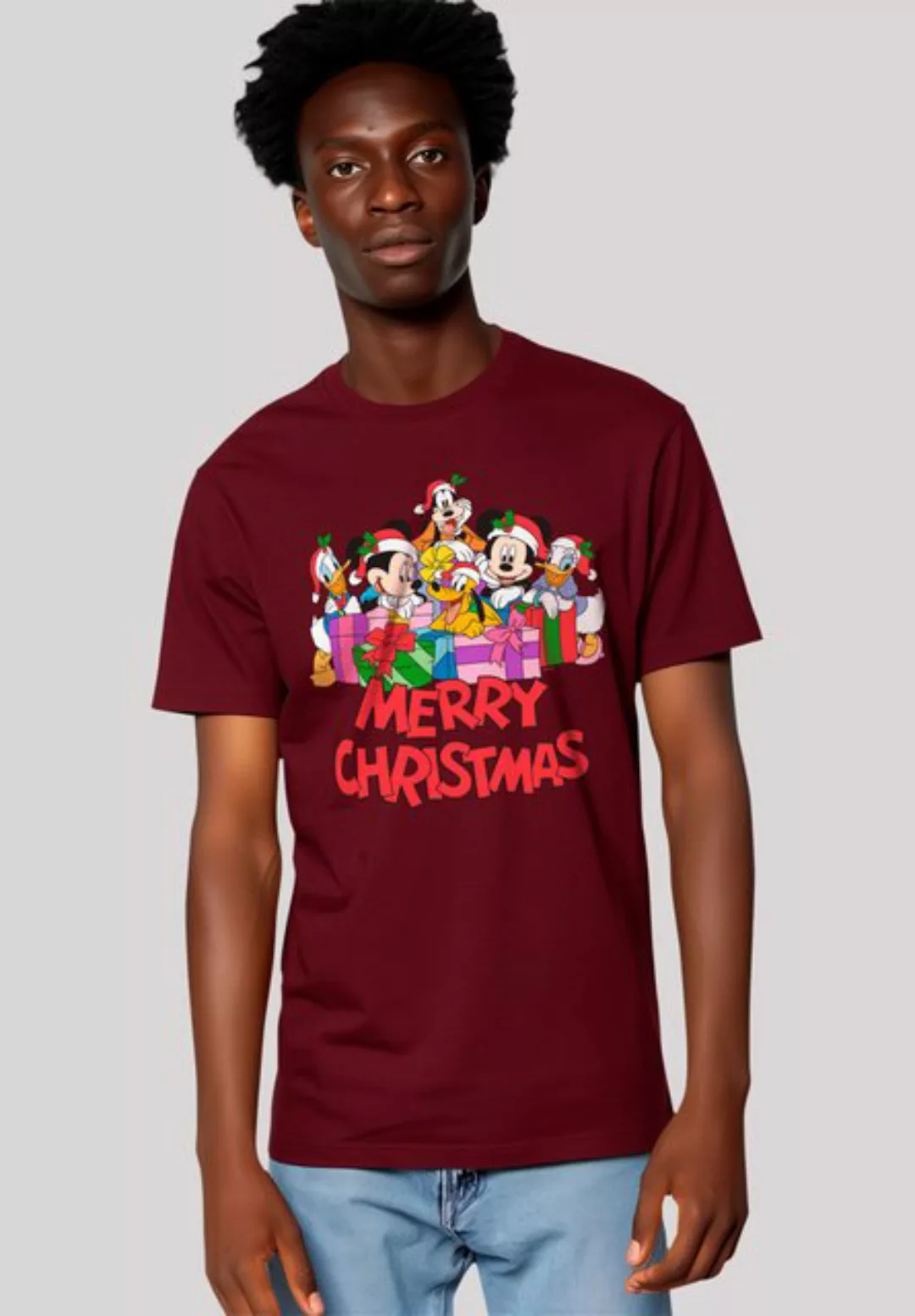 F4NT4STIC T-Shirt Disney Micky Maus And Friends Christmas Premium Qualität günstig online kaufen