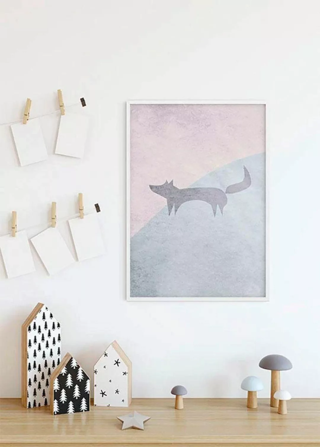 Komar Poster "Wild and Free Fox", Tiere, (1 St.), Kinderzimmer, Schlafzimme günstig online kaufen